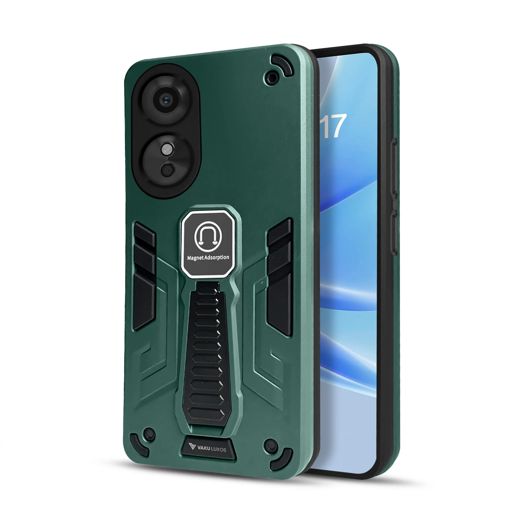 Vaku ® Oppo A17 Valor Military Grade Shockproof Back Cover - Image 15
