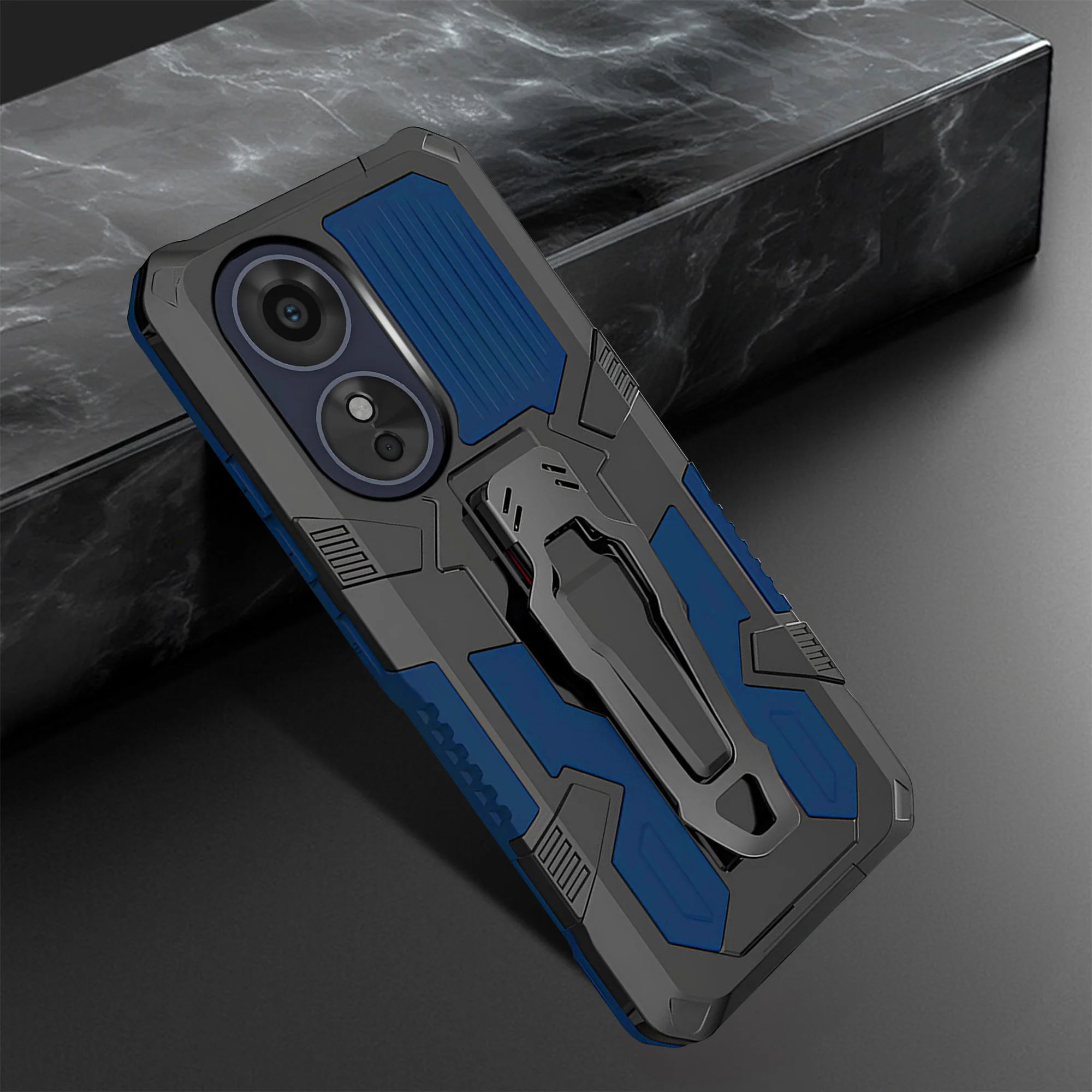 Vaku ® Oppo A17 Vanguard Military Grade Back Cover - Image 12