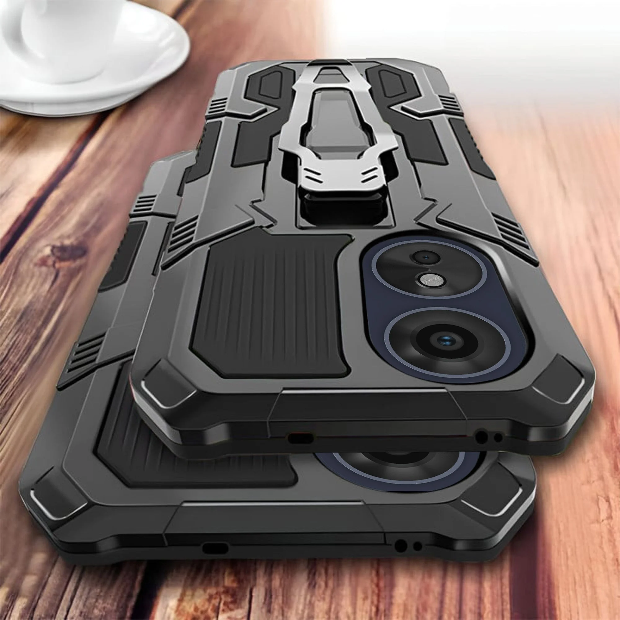 Vaku ® Oppo A17 Vanguard Military Grade Back Cover - Image 4