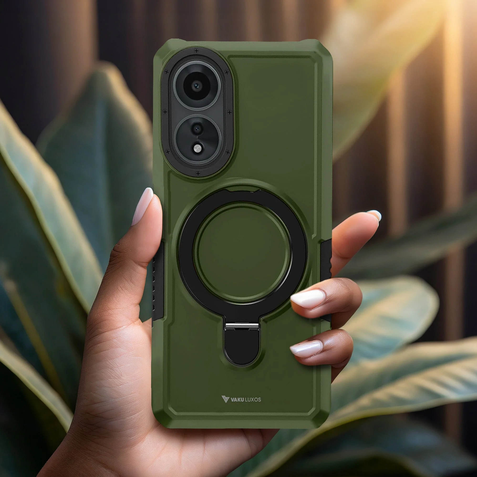 Vaku ® Oppo A38 Astor Military Grade Armor Protective Back cover - Image 15
