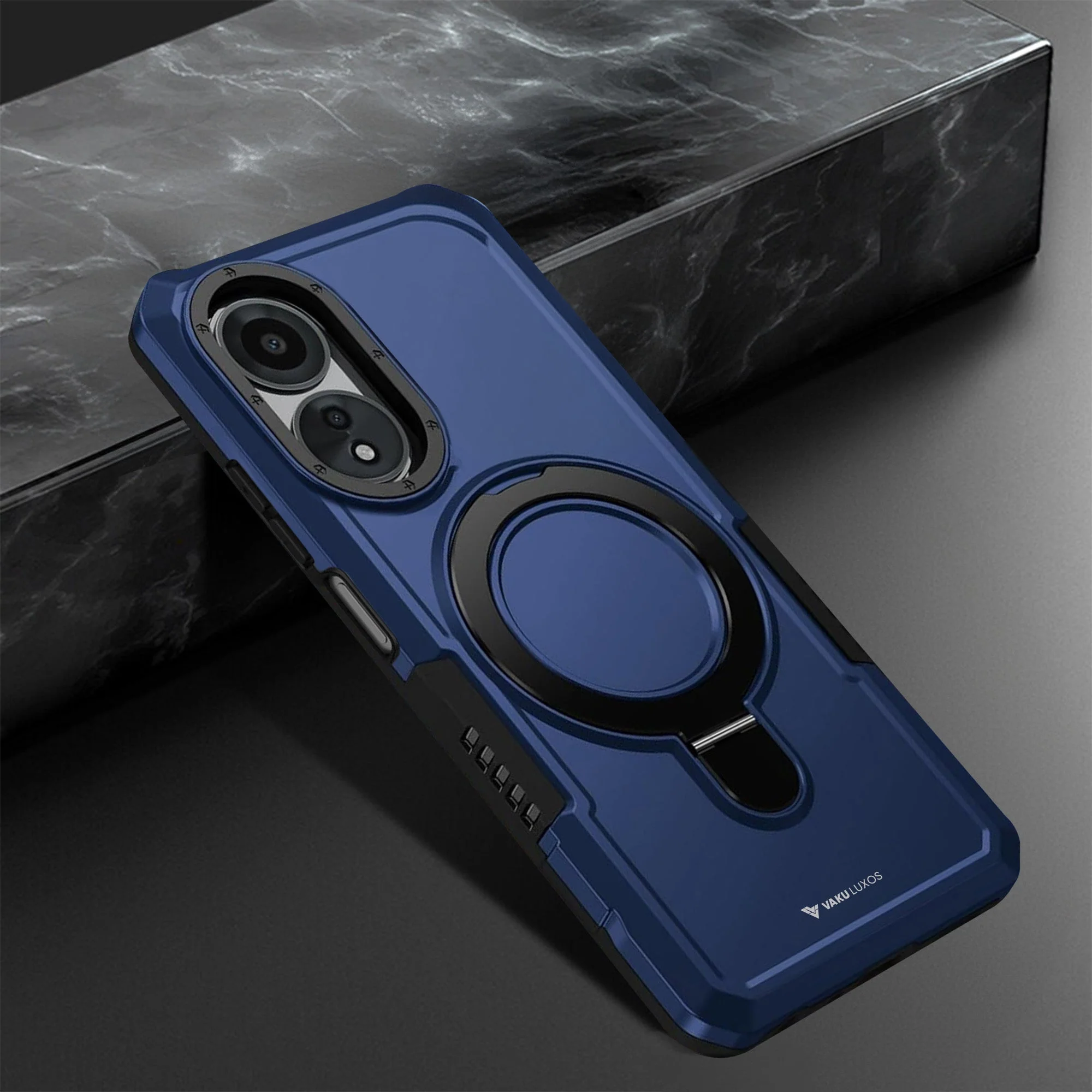 Vaku ® Oppo A38 Astor Military Grade Armor Protective Back cover - Image 5