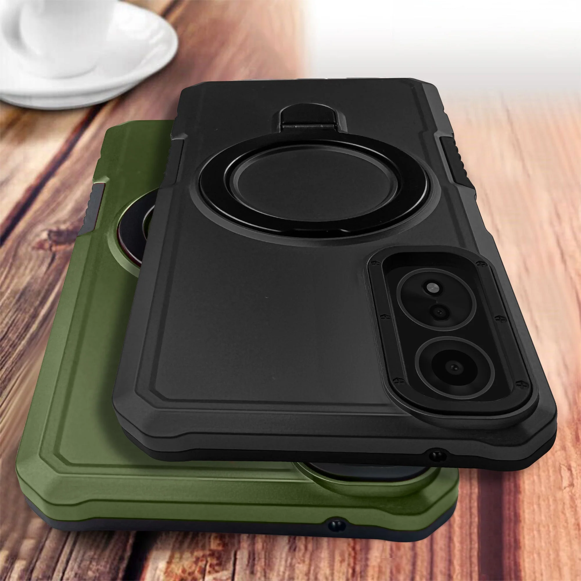 Vaku ® Oppo A38 Astor Military Grade Armor Protective Back cover - Image 6