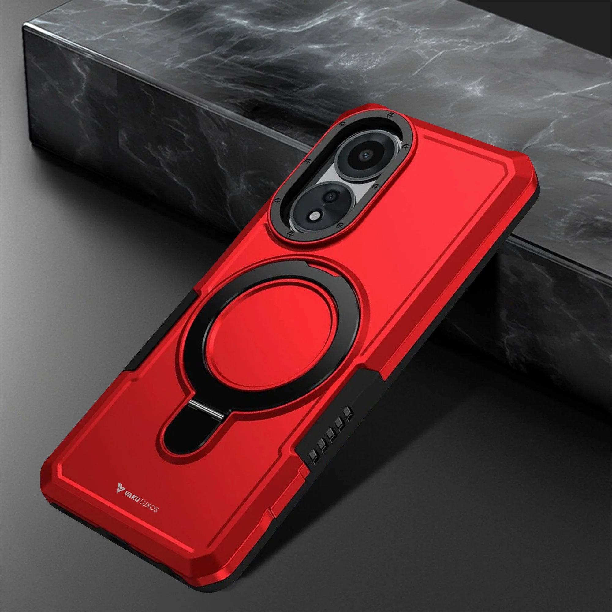 Vaku ® Oppo A38 Astor Military Grade Armor Protective Back cover - Image 9