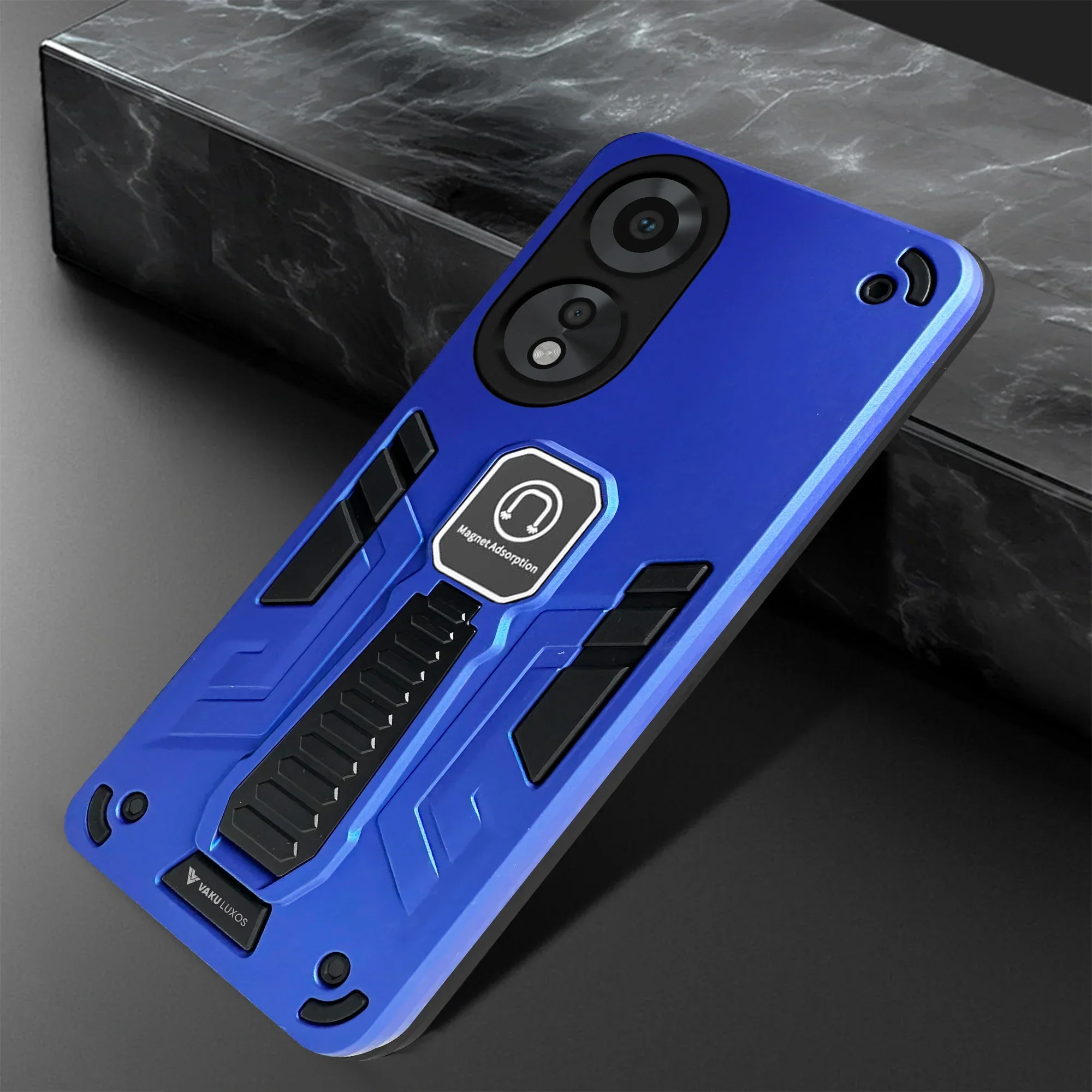 Vaku ® Oppo A38 Valor Military Grade Shockproof Back Cover - Image 3