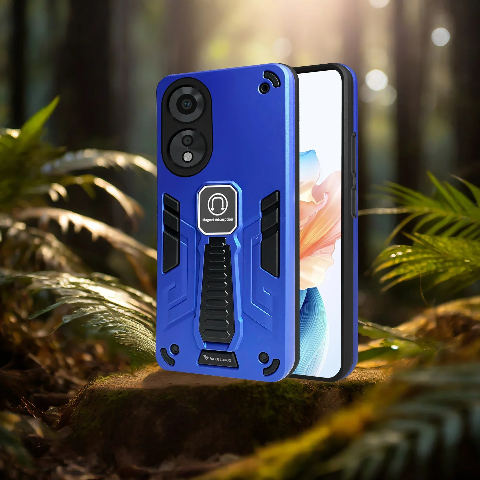 Vaku ® Oppo A38 Valor Military Grade Shockproof Back Cover - Image 5