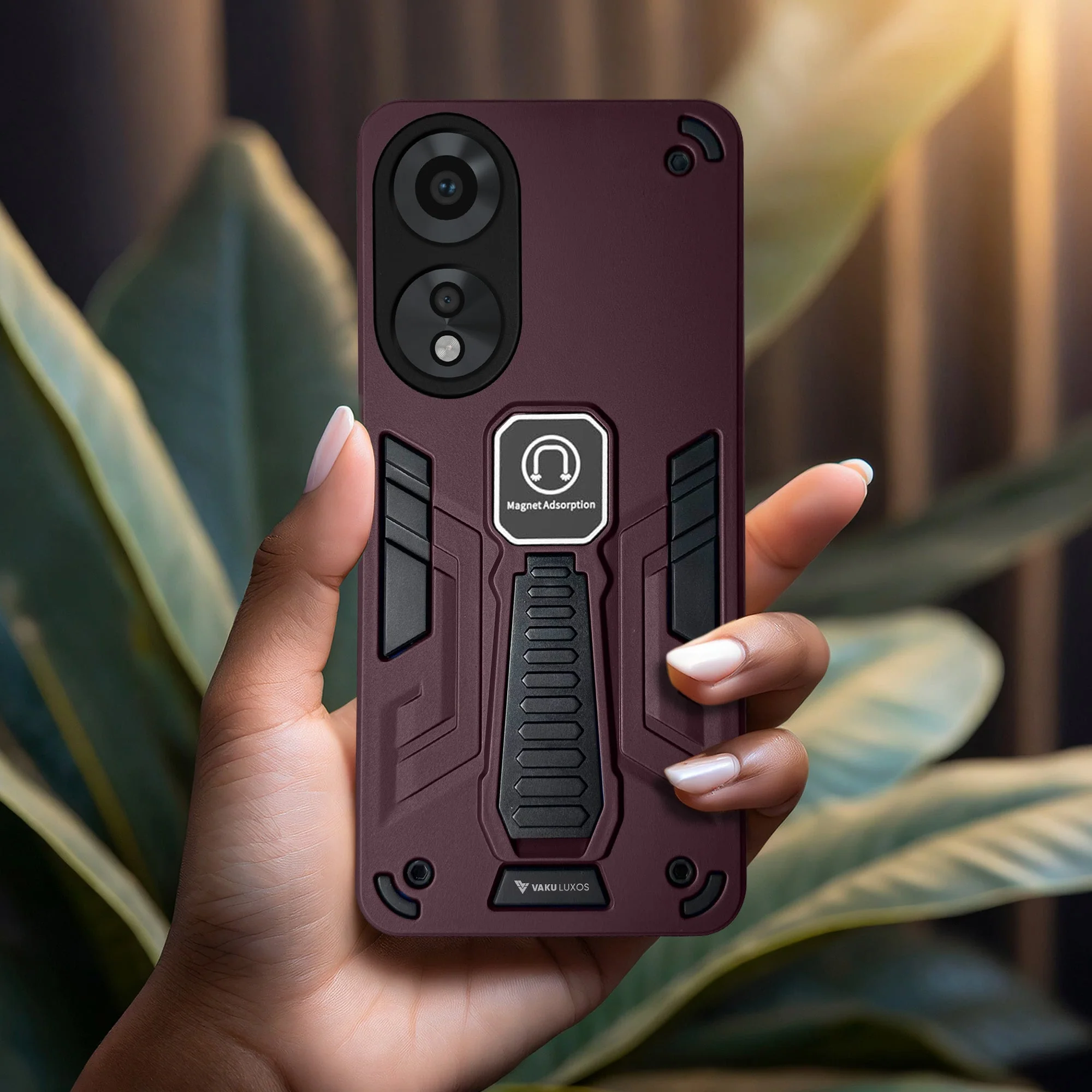 Vaku ® Oppo A38 Valor Military Grade Shockproof Back Cover - Image 7
