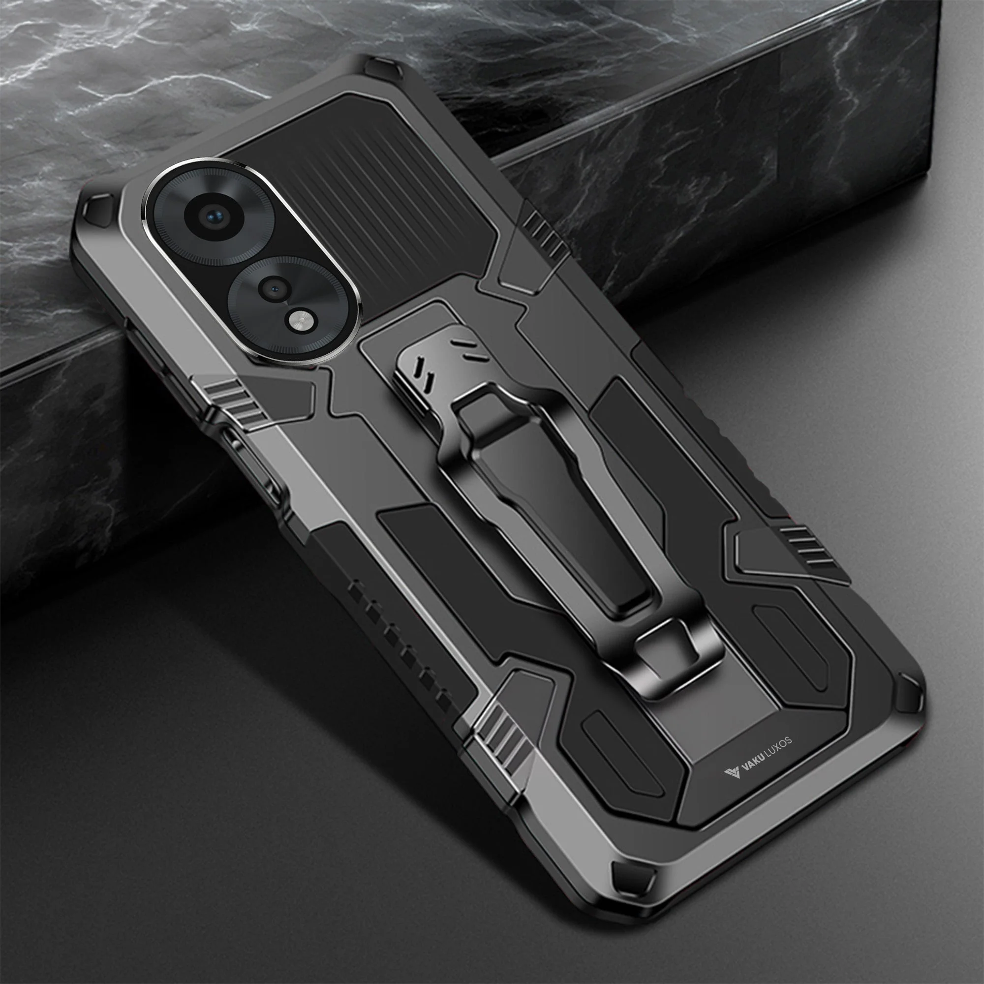 Vaku ® Oppo A38 Vanguard Military Grade Back Cover - Image 11
