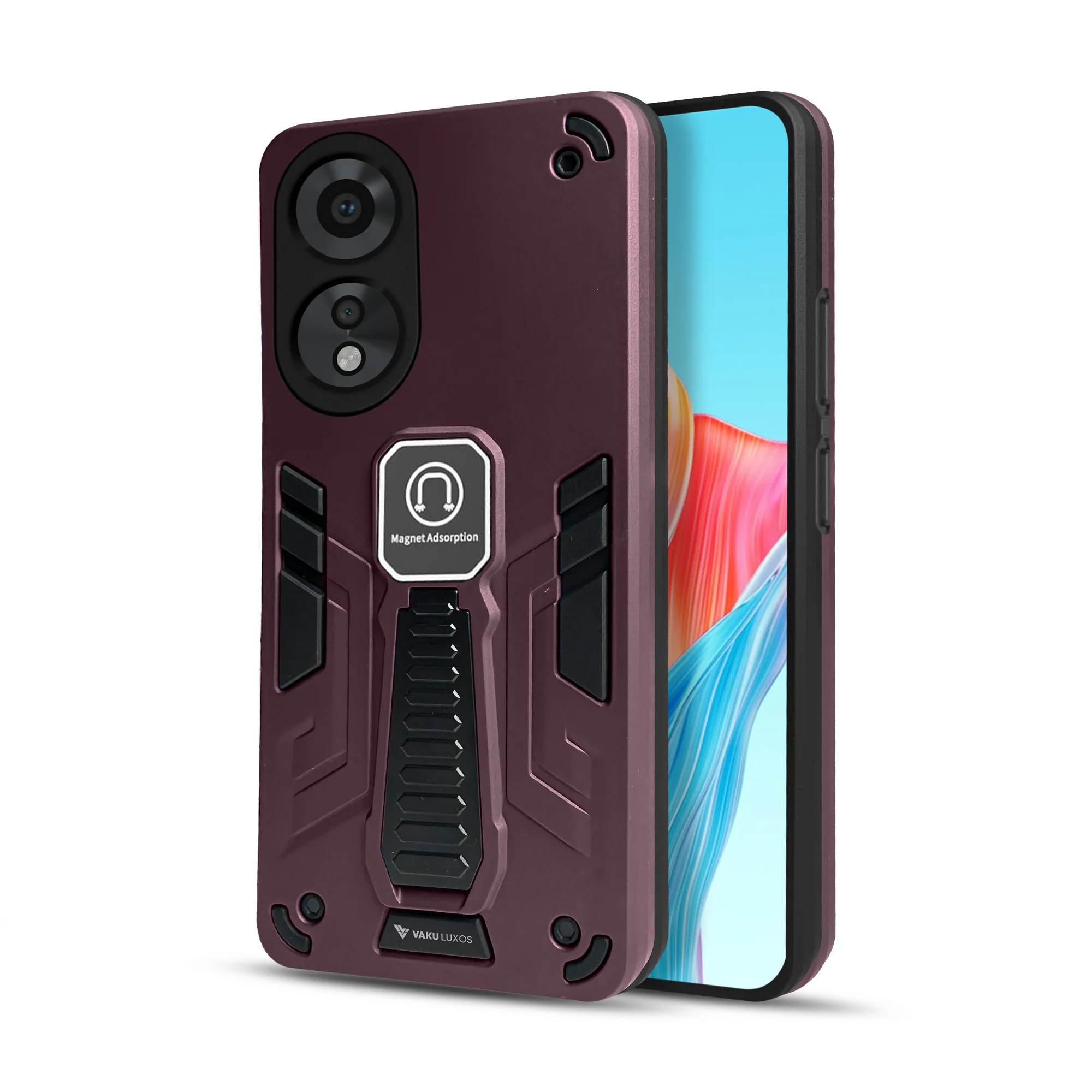 Vaku ® Oppo A58 4G Valor Military Grade Shockproof Back Cover - Image 15
