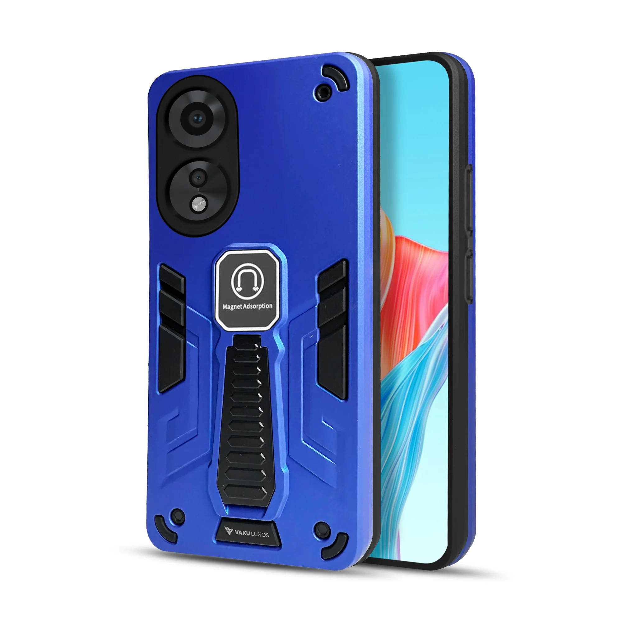Vaku ® Oppo A58 4G Valor Military Grade Shockproof Back Cover - Image 16