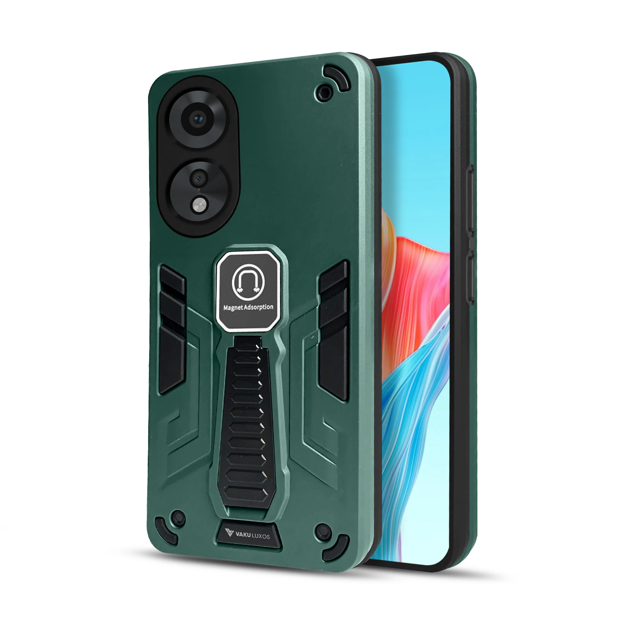 Vaku ® Oppo A58 4G Valor Military Grade Shockproof Back Cover - Image 18