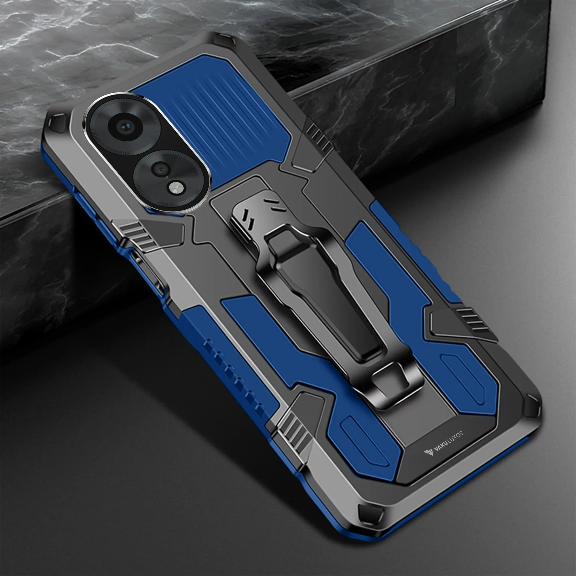 Vaku ® Oppo A58 4G Vanguard Military Grade Back Cover - Image 3