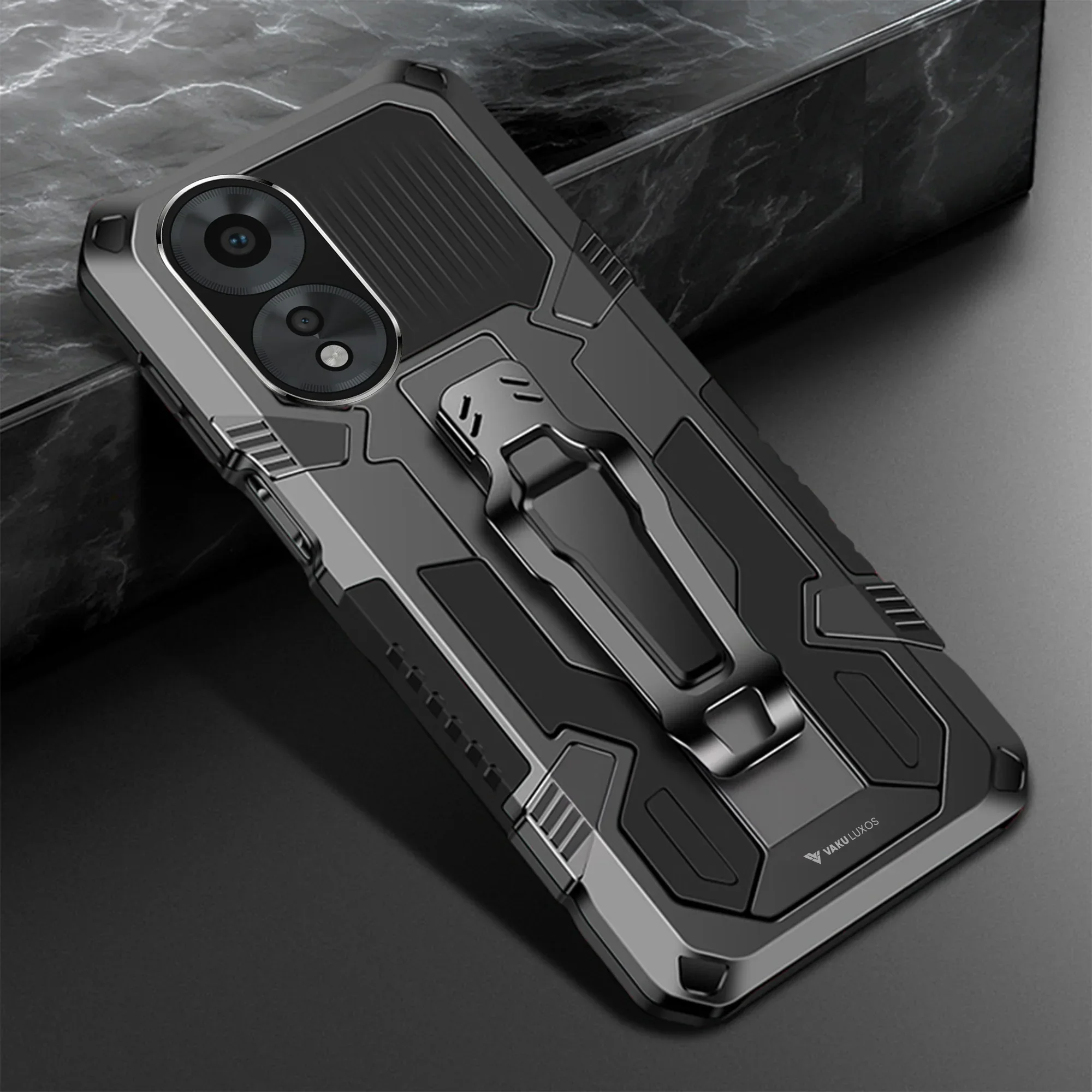 Vaku ® Oppo A58 4G Vanguard Military Grade Back Cover - Image 5