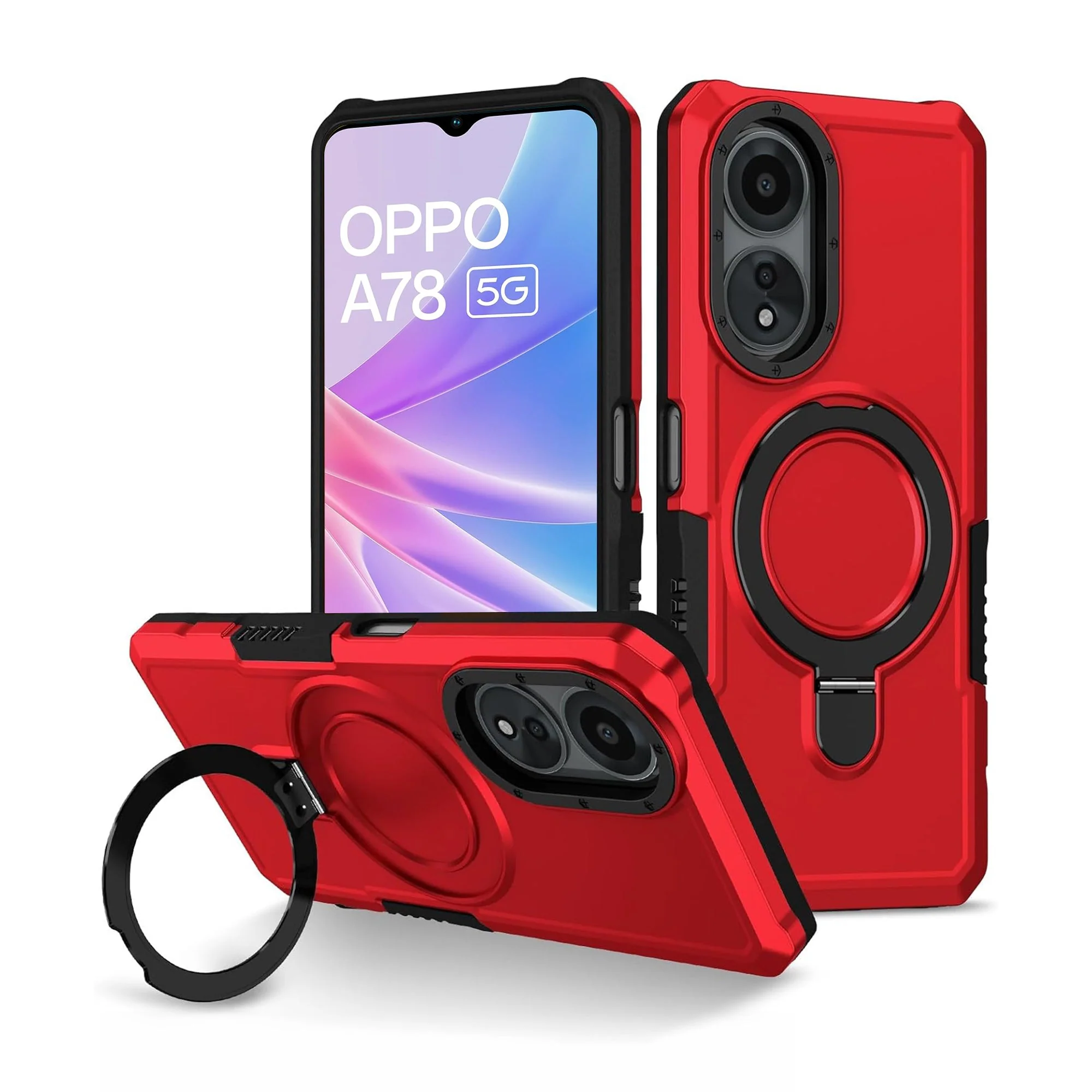 Vaku ® Oppo A78 5G Astor Military Grade Armor Protective Back cover - Image 3