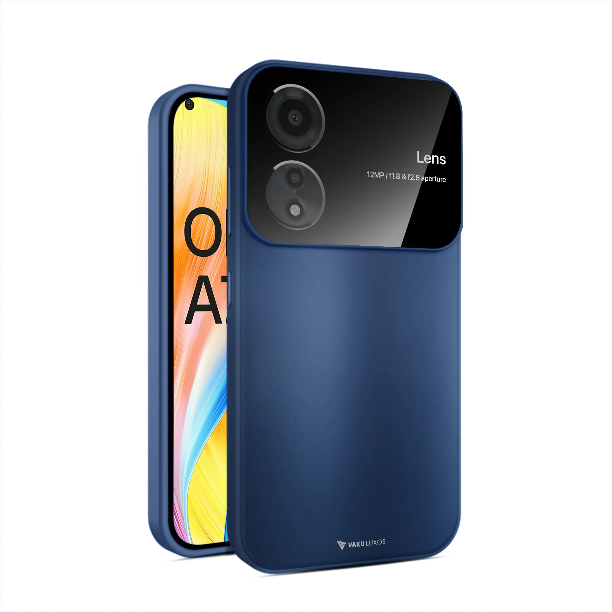 Vaku ® Oppo A78 5G Glazed Polarized Camera Lens Protector Back Cover - Image 15