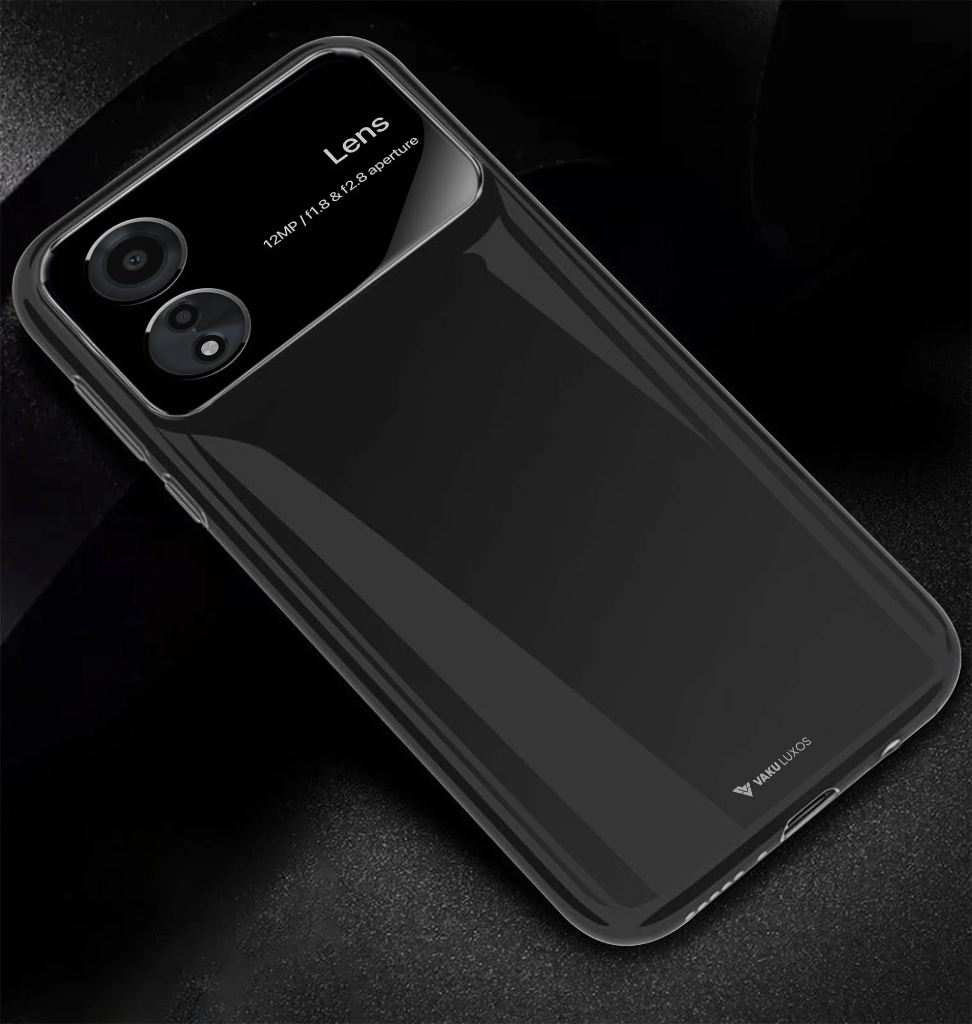 Vaku ® Oppo A78 5G Glazed Polarized Camera Lens Protector Back Cover - Image 9