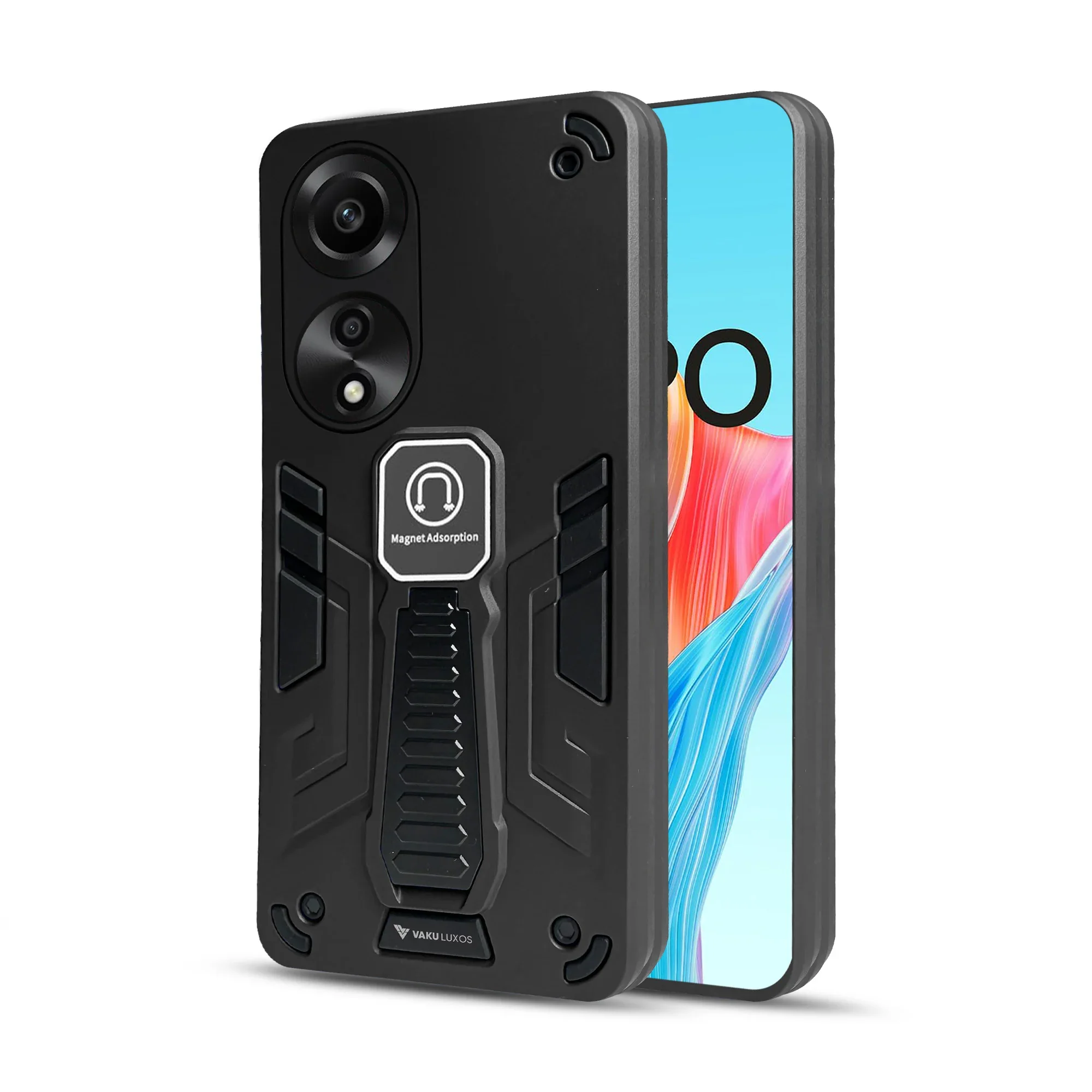 Vaku ® Oppo A78 5G Valor Military Grade Shockproof Back Cover - Image 18