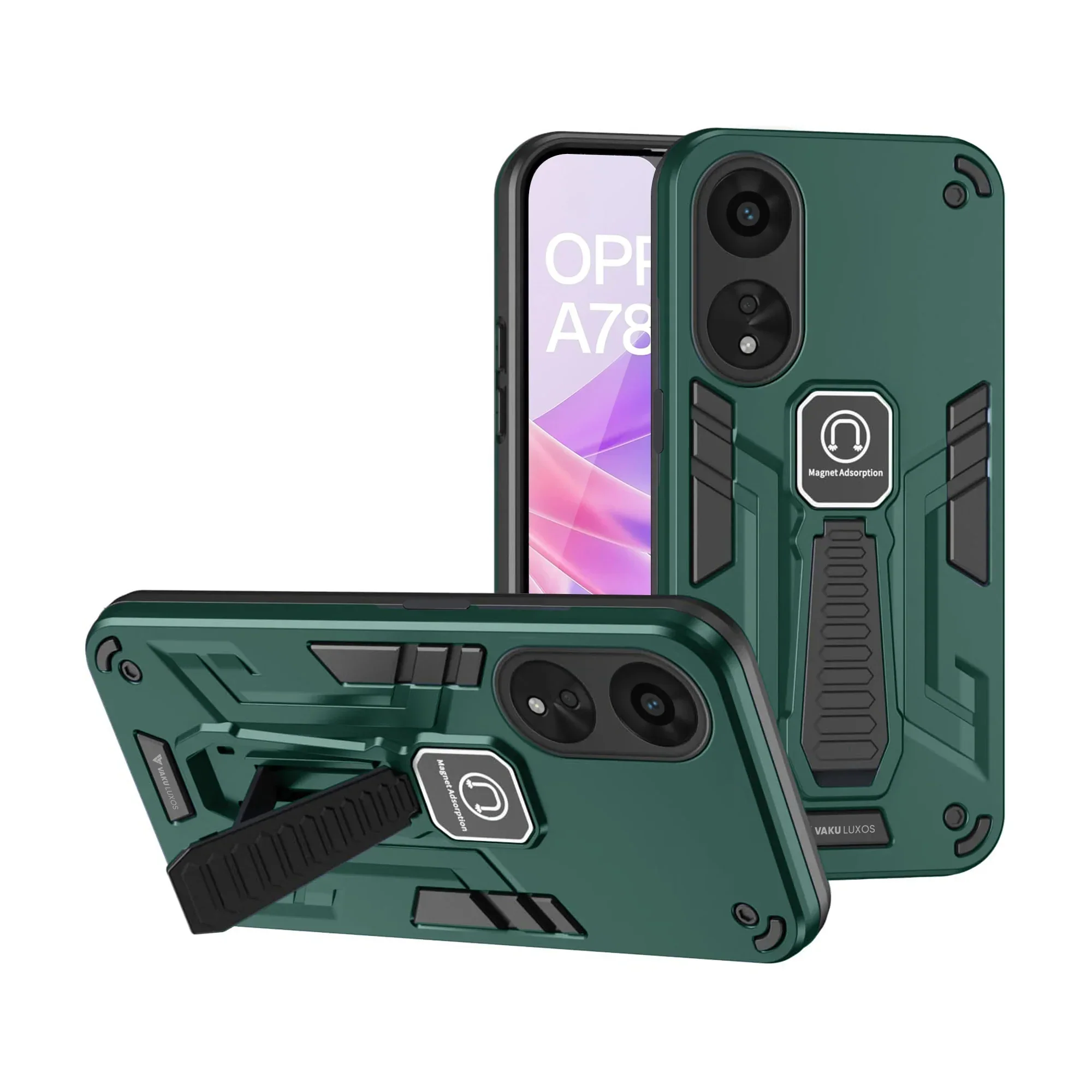 Vaku ® Oppo A78 5G Valor Military Grade Shockproof Back Cover - Image 19