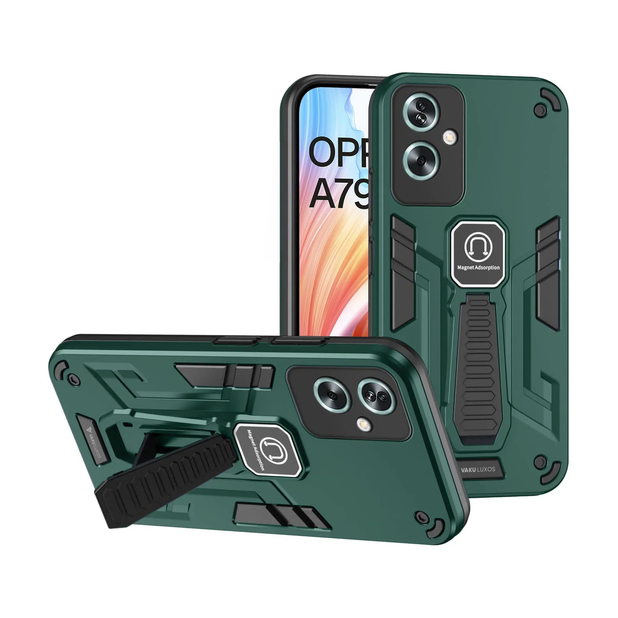 Vaku ® Oppo A79 5G Valor Military Grade Shockproof Back Cover - Image 18