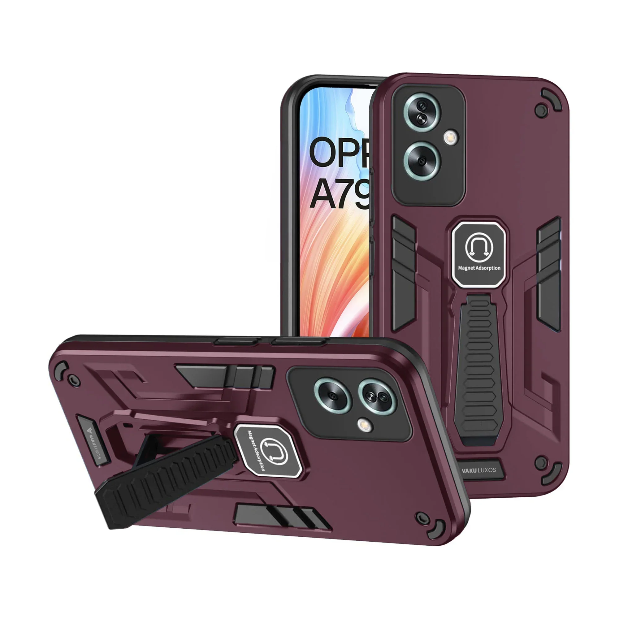 Vaku ® Oppo A79 5G Valor Military Grade Shockproof Back Cover - Image 19