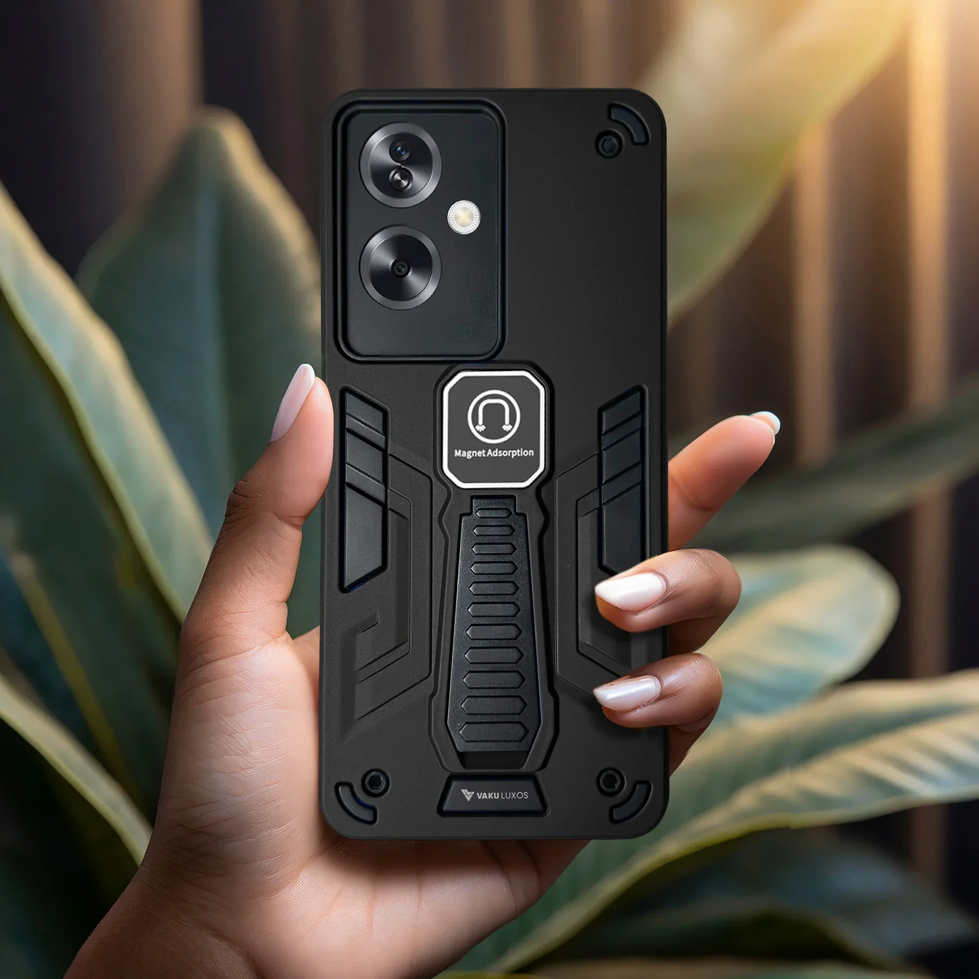 Vaku ® Oppo A79 5G Valor Military Grade Shockproof Back Cover - Image 6