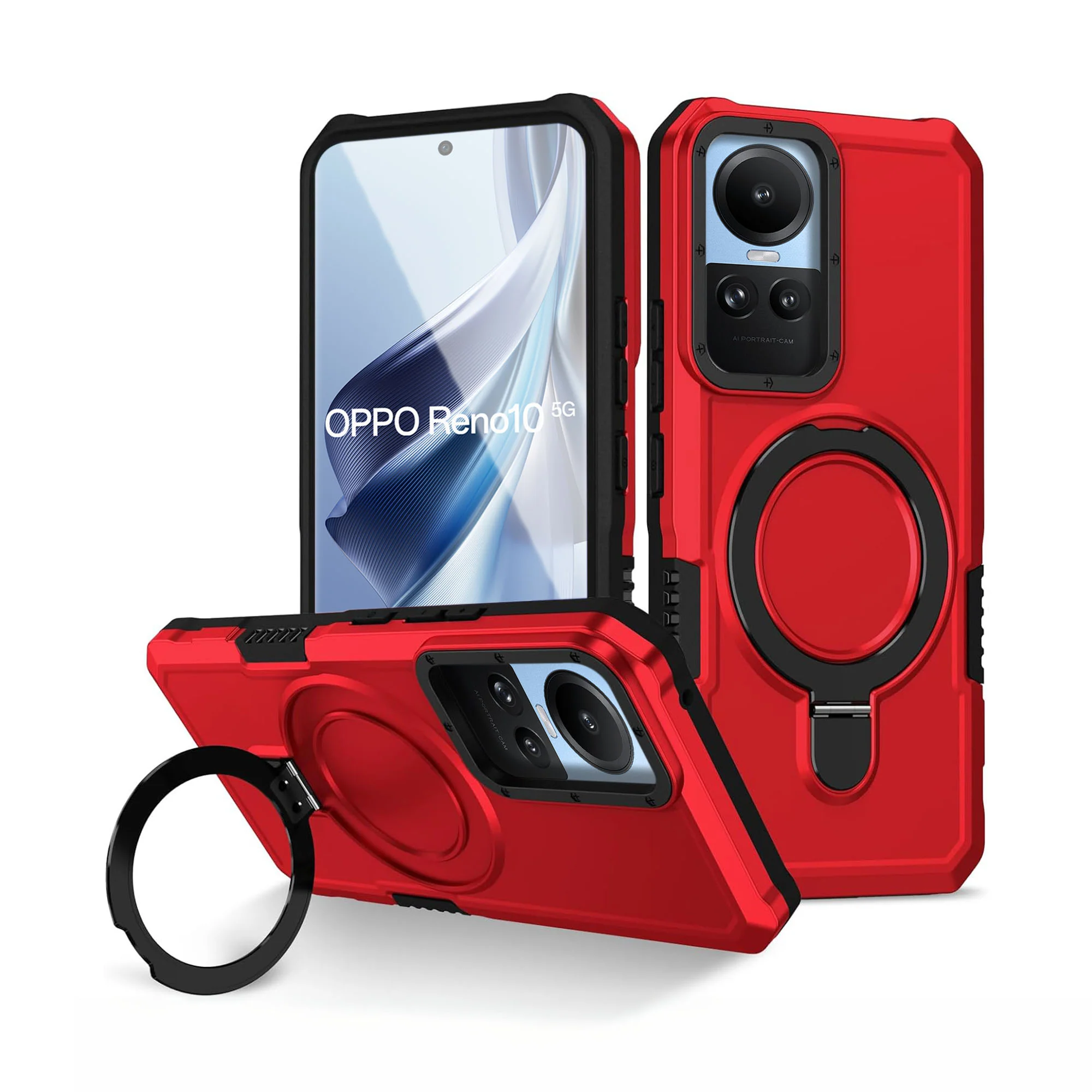 Vaku ® Oppo Reno10 5G Astor Military Grade Armor Protective Back cover - Image 19