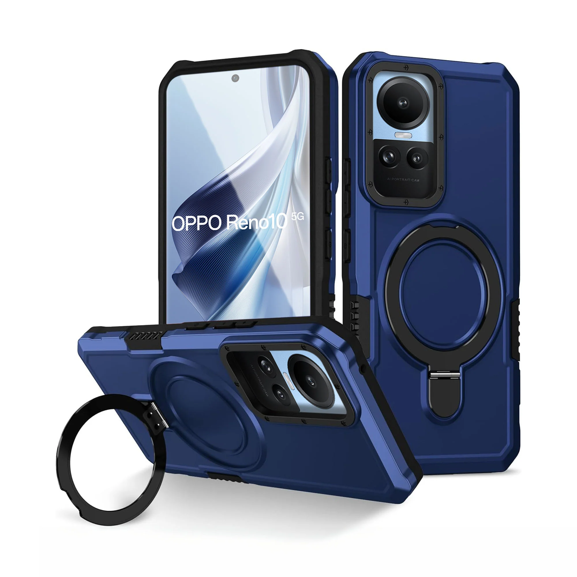 Vaku ® Oppo Reno10 5G Astor Military Grade Armor Protective Back cover - Image 20