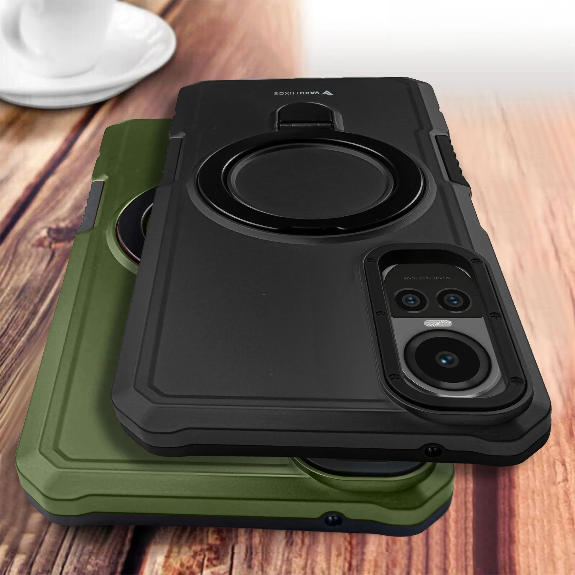 Vaku ® Oppo Reno10 5G Astor Military Grade Armor Protective Back cover - Image 5