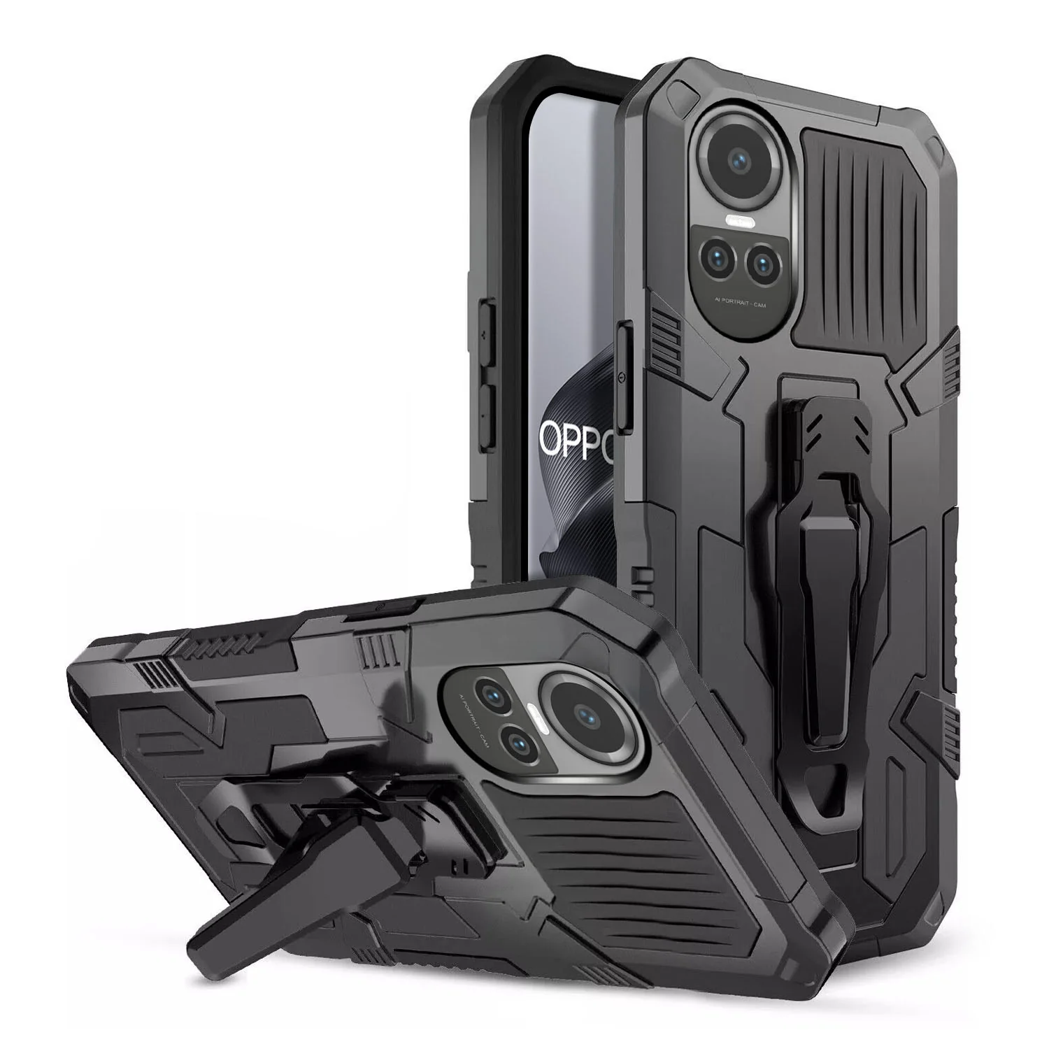 Vaku ® Oppo Reno10 5G Vanguard Military Grade Back Cover