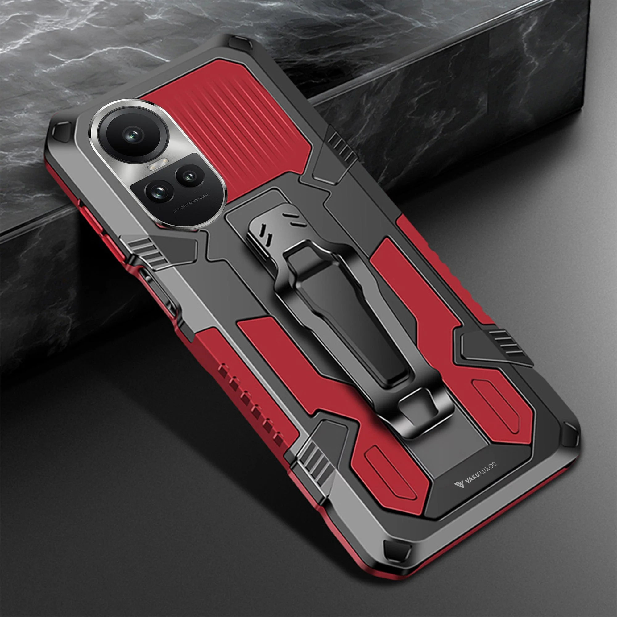Vaku ® Oppo Reno10 5G Vanguard Military Grade Back Cover - Image 10