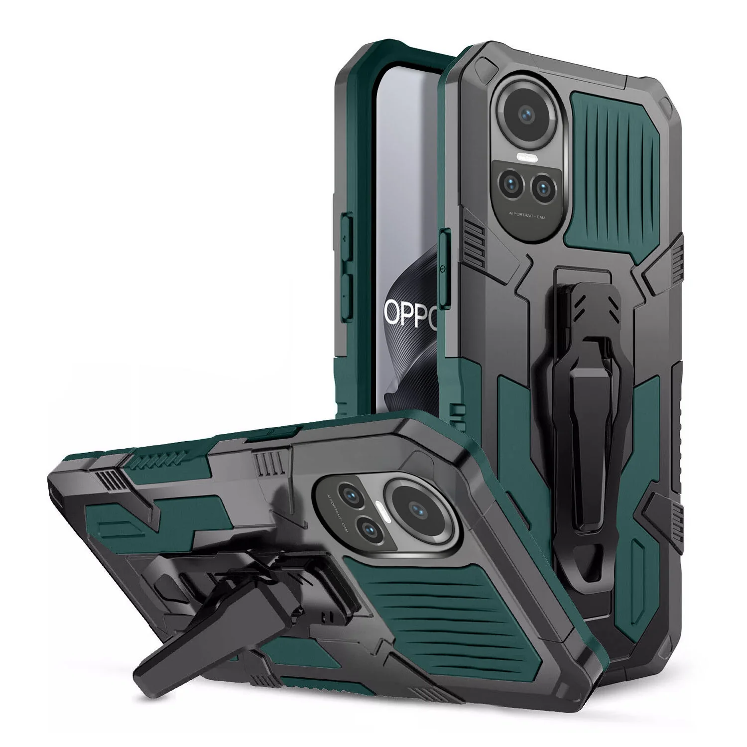 Vaku ® Oppo Reno10 5G Vanguard Military Grade Back Cover - Image 15