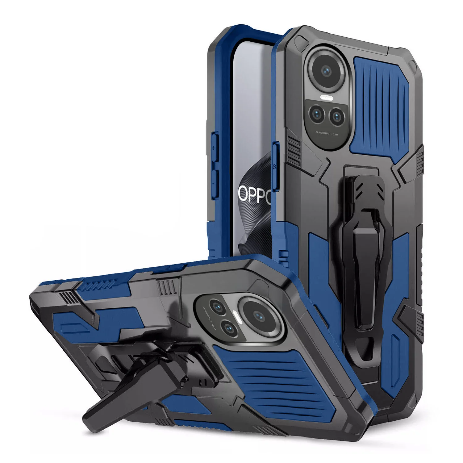 Vaku ® Oppo Reno10 5G Vanguard Military Grade Back Cover - Image 16