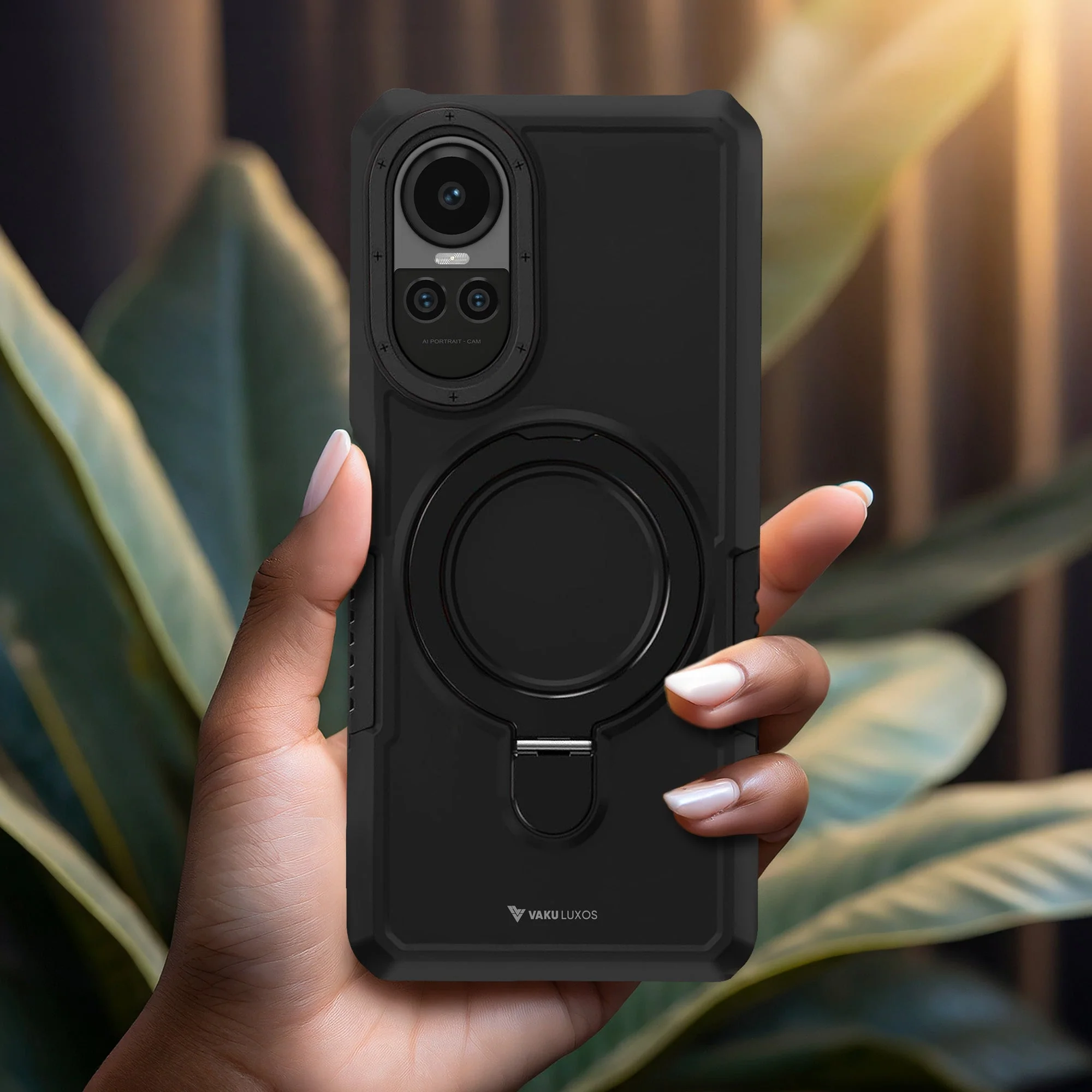 Vaku ® Oppo Reno10 Pro 5G Astor Military Grade Armor Protective Back cover - Image 14