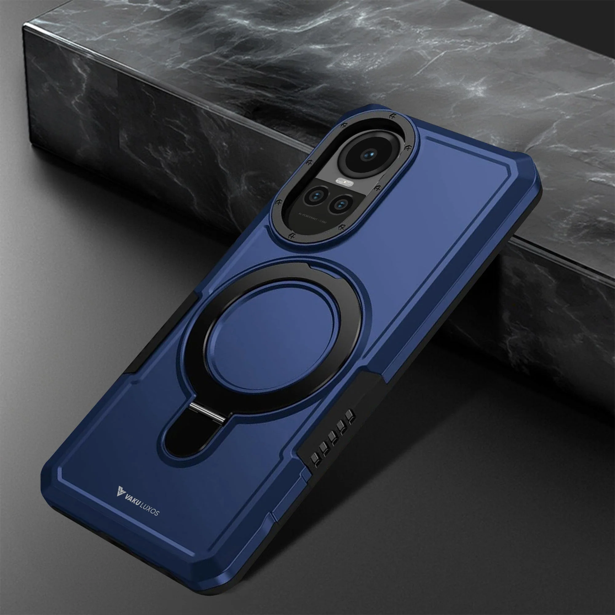 Vaku ® Oppo Reno10 Pro 5G Astor Military Grade Armor Protective Back cover - Image 4