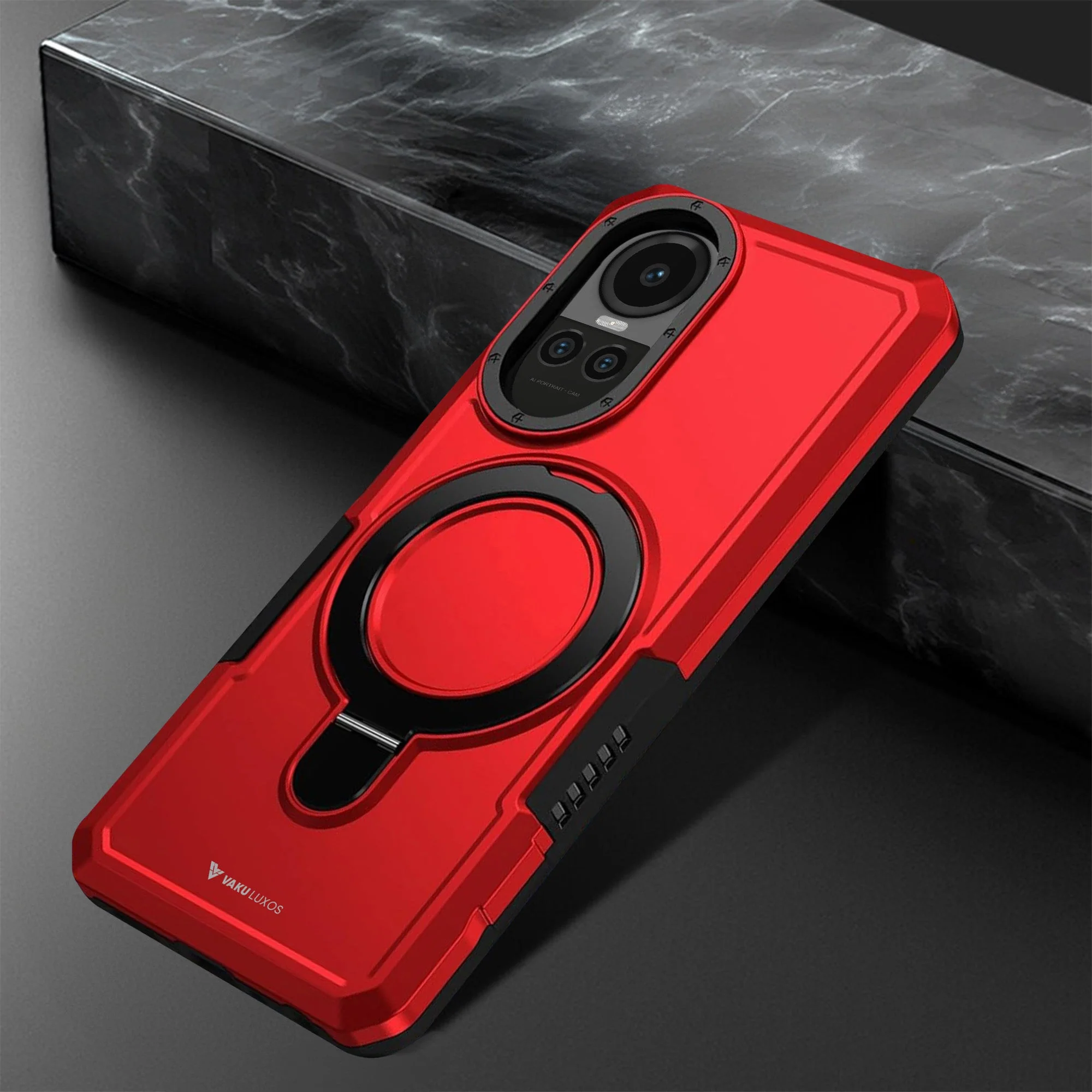 Vaku ® Oppo Reno10 Pro 5G Astor Military Grade Armor Protective Back cover - Image 7