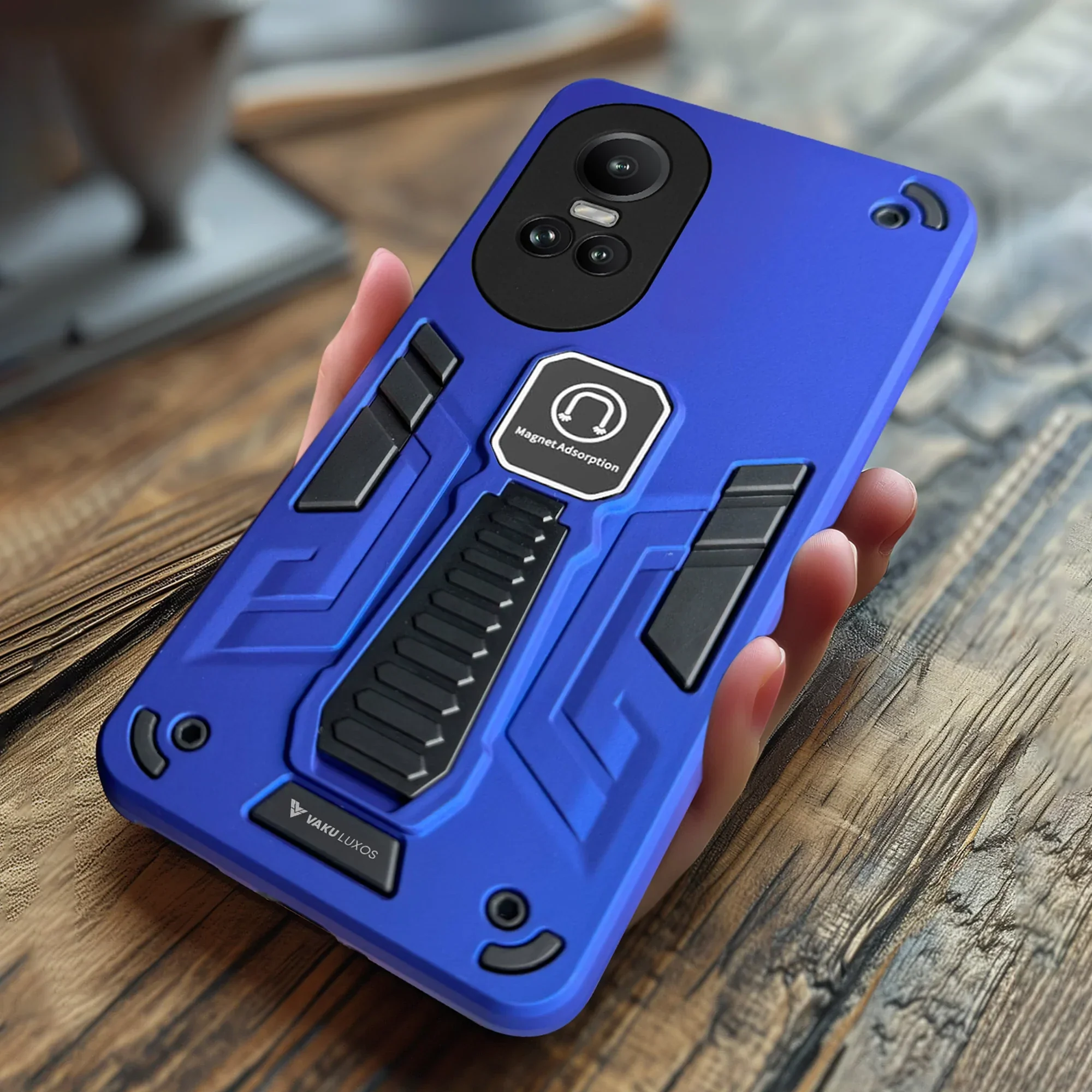 Vaku ® Oppo Reno10 Pro 5G Valor Military Grade Back Cover - Image 6