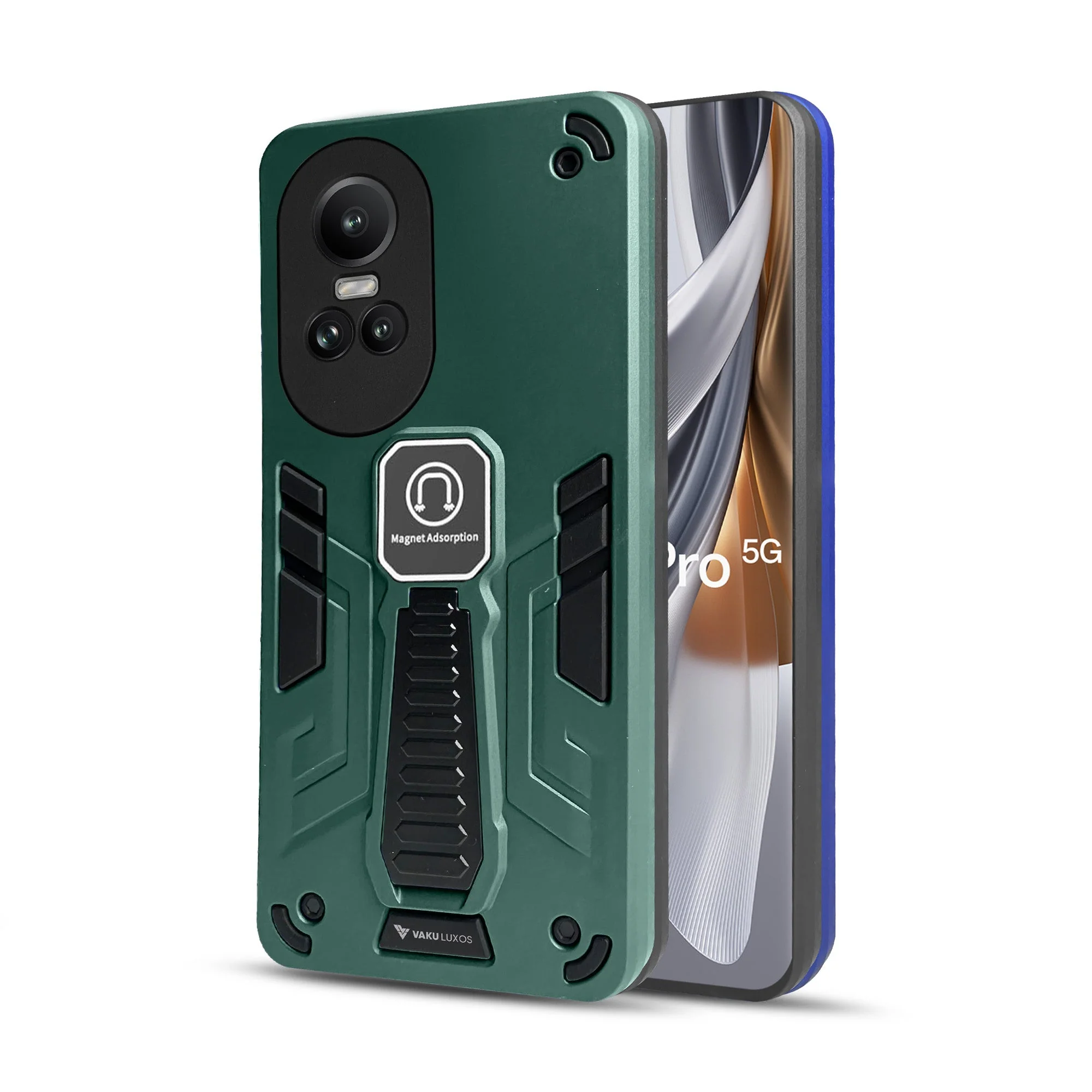 Vaku ® Oppo Reno10 Pro 5G Valor Military Grade Back Cover - Image 8
