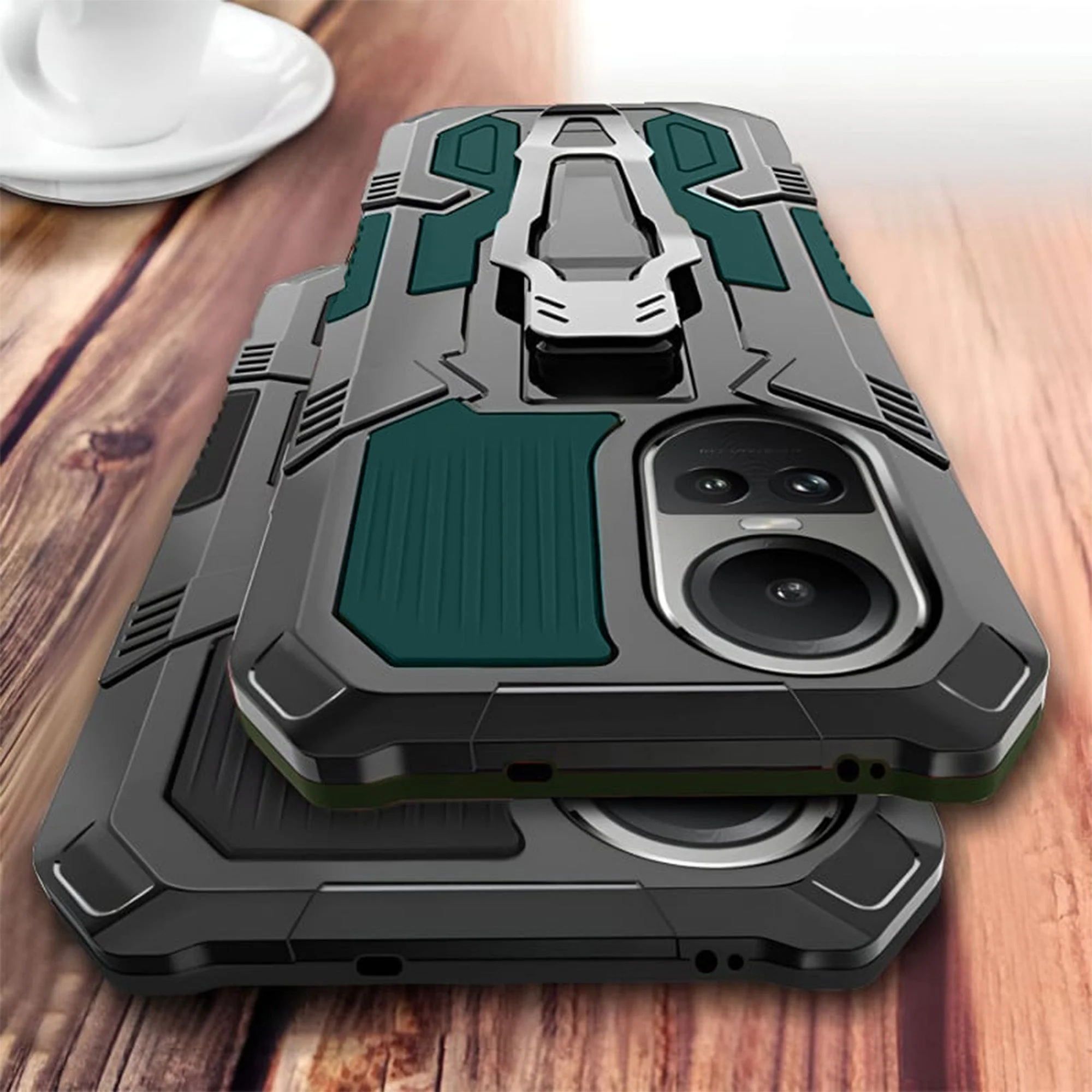 Vaku ® Oppo Reno10 Pro 5G Vanguard Military Grade Back Cover - Image 5