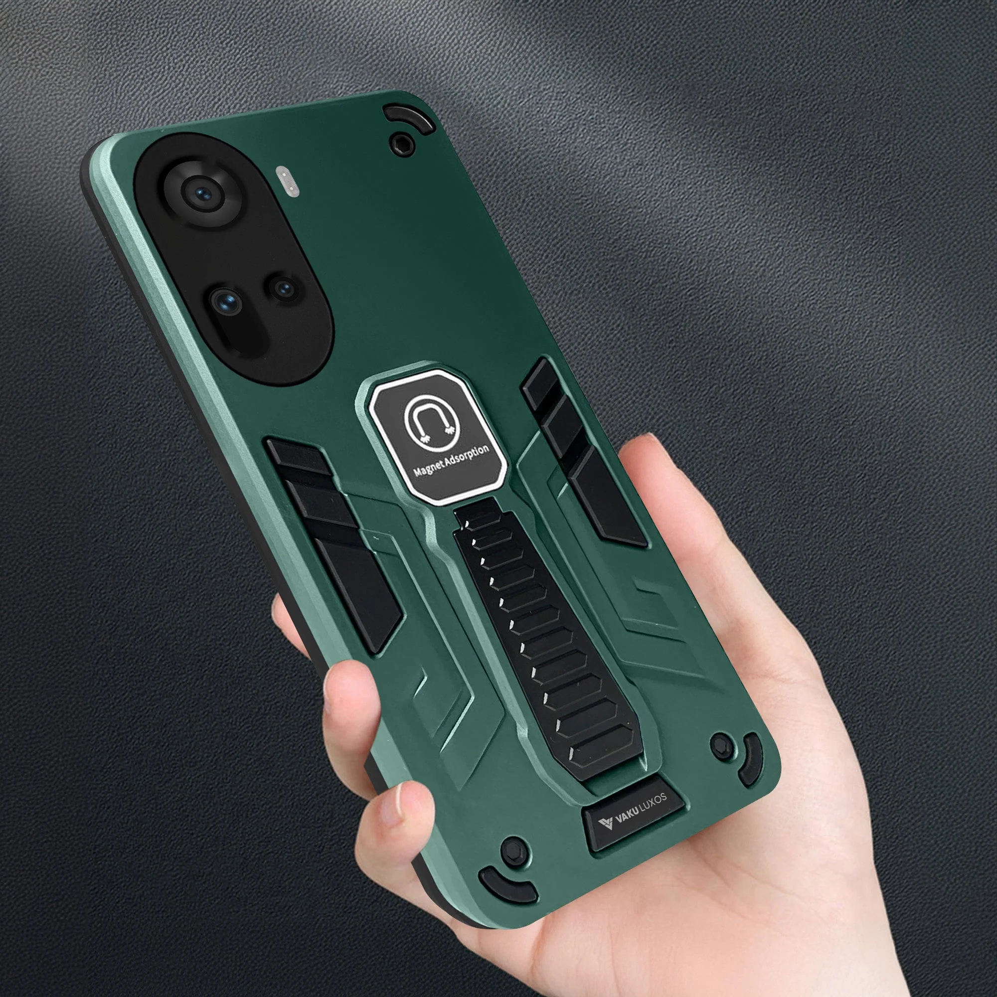 Vaku ® Oppo Reno11 5G Valor Military Grade Shockproof Back Cover - Image 4
