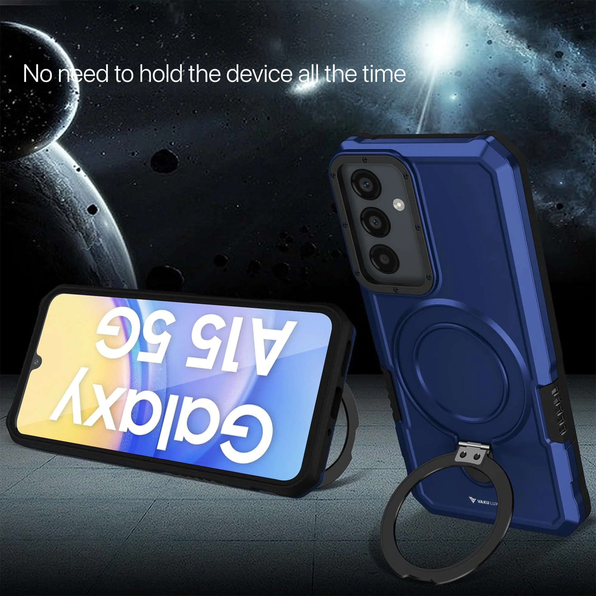 Vaku ® Samsung Galaxy A15 5G Astor Military Grade Armor Protective Back cover - Image 11