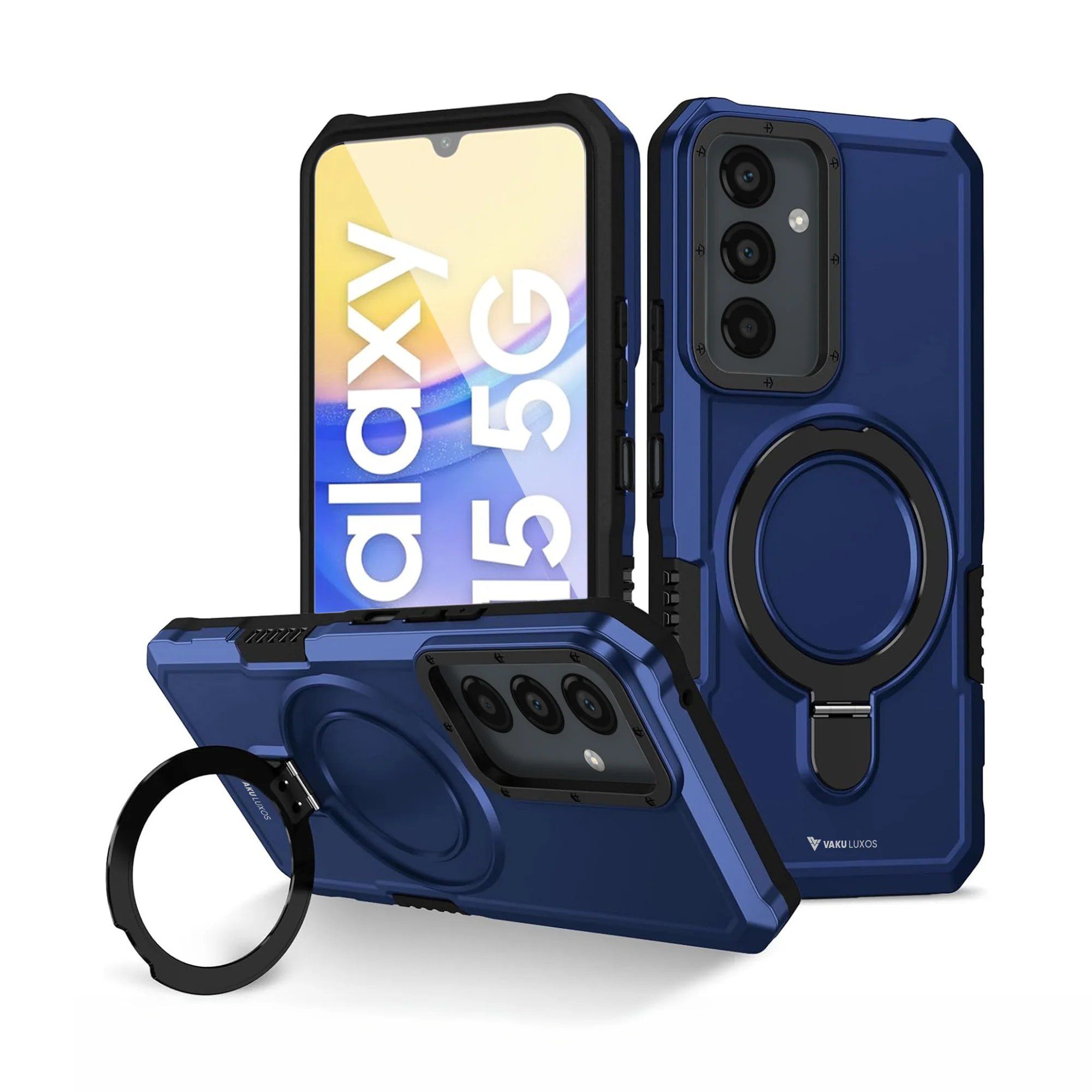 Vaku ® Samsung Galaxy A15 5G Astor Military Grade Armor Protective Back cover - Image 18
