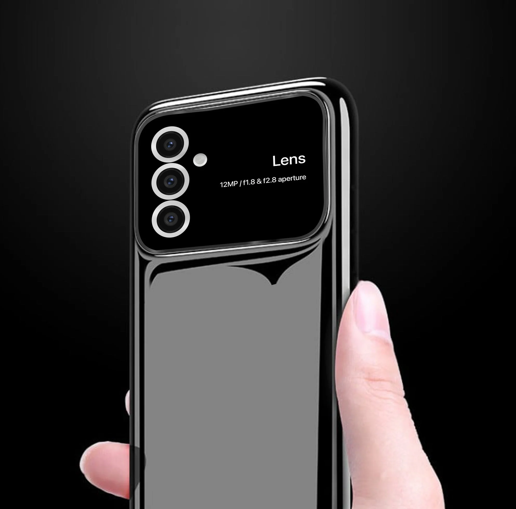 Vaku ® Samsung Galaxy A15 5G Polarized Large Window Glass Camera Protector Back Cover - Image 11