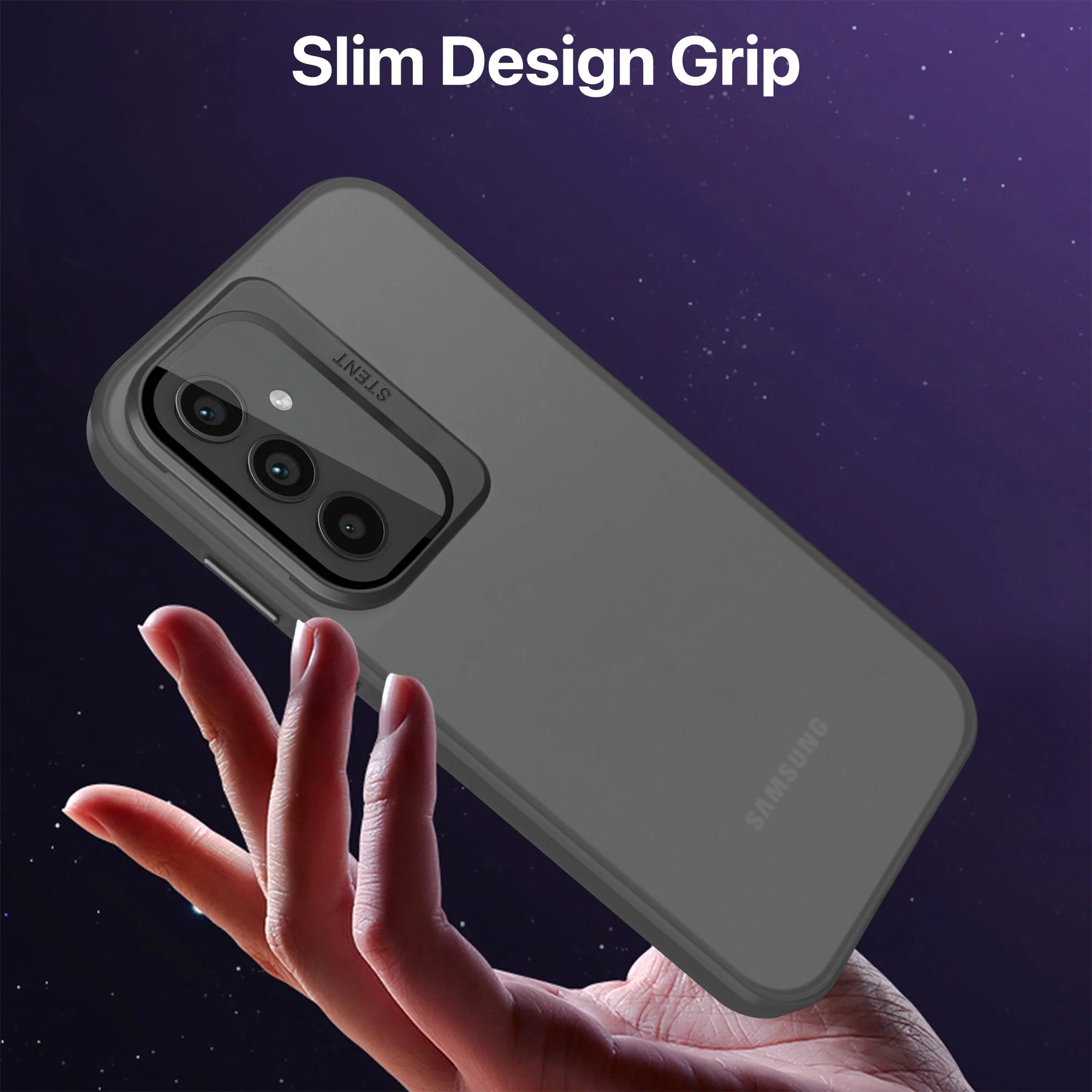 Vaku ® Samsung Galaxy A15 5G Rime Frosted Translucent Back Cover - Image 10