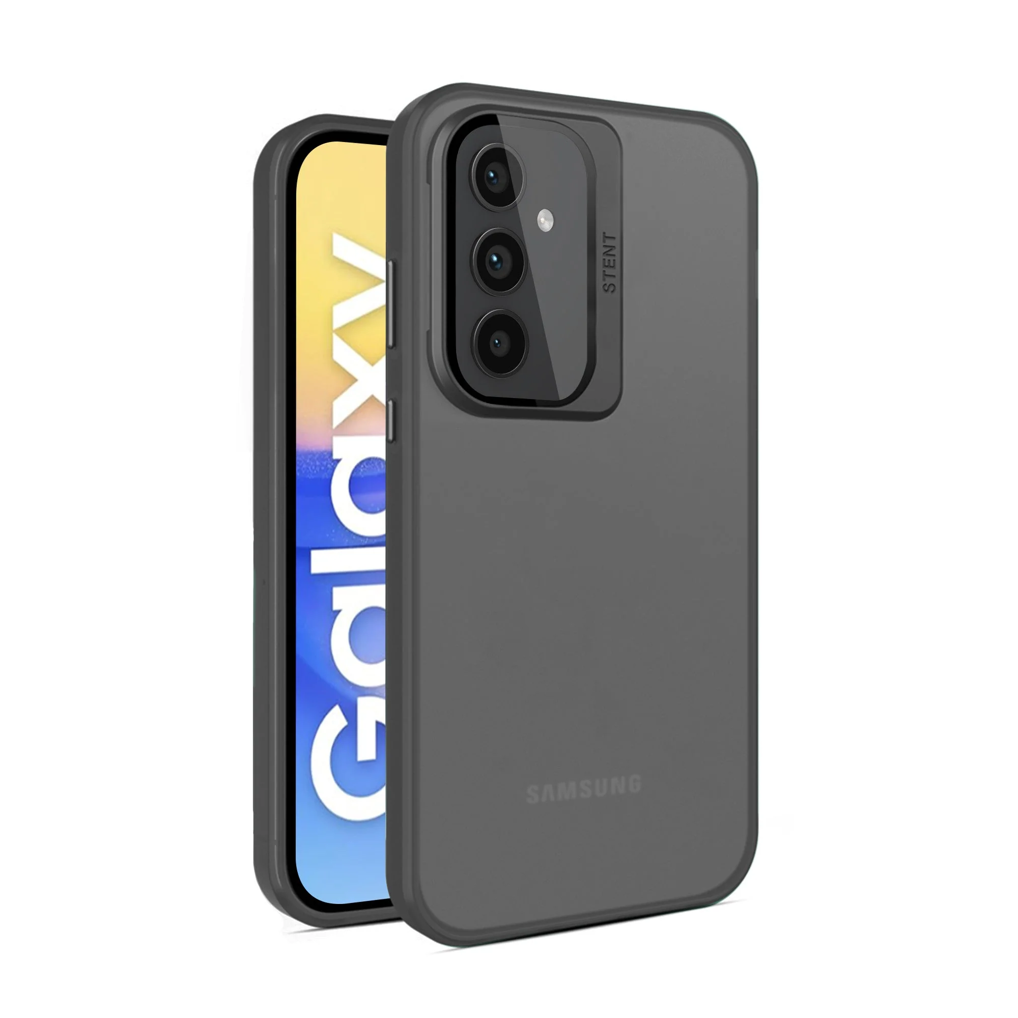 Vaku ® Samsung Galaxy A15 5G Rime Frosted Translucent Back Cover - Image 13
