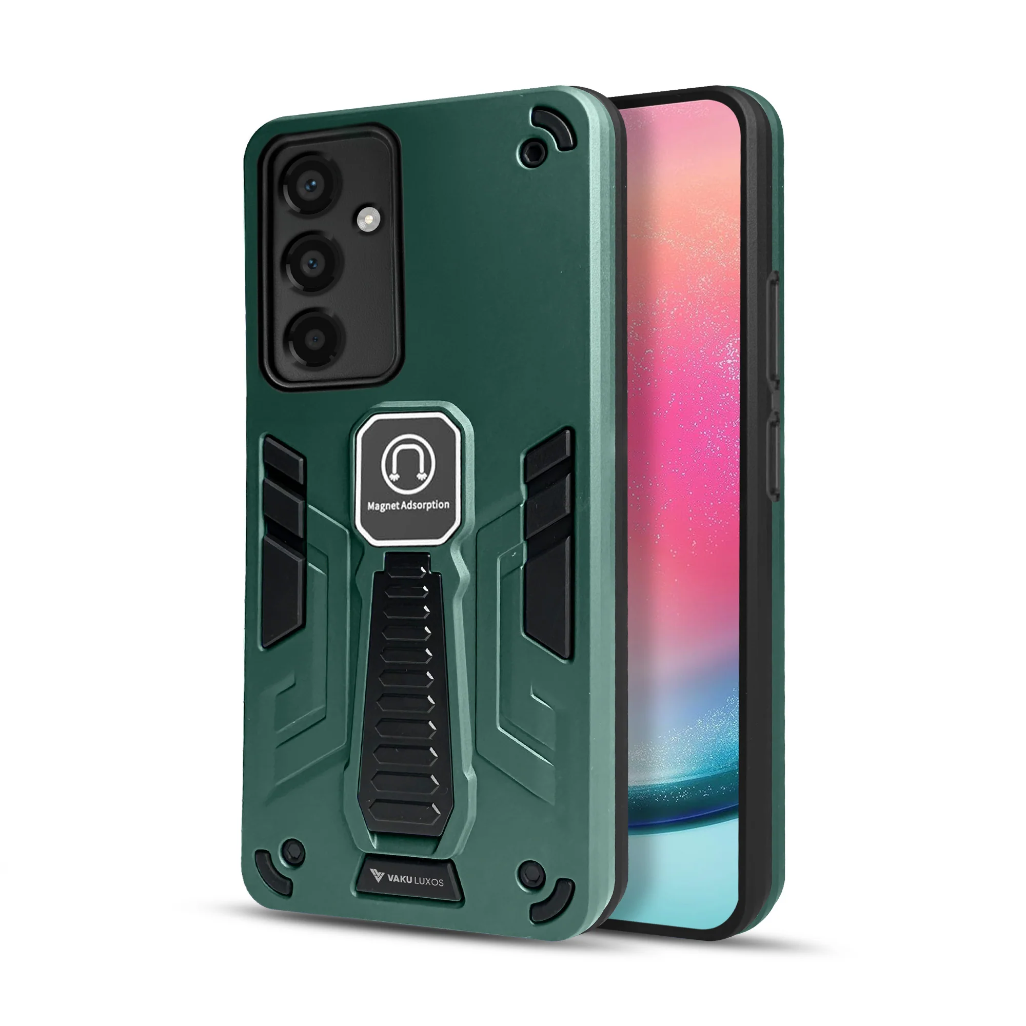 Vaku ® Samsung Galaxy A15 5G Valor Military Grade Shockproof Back Cover - Image 15