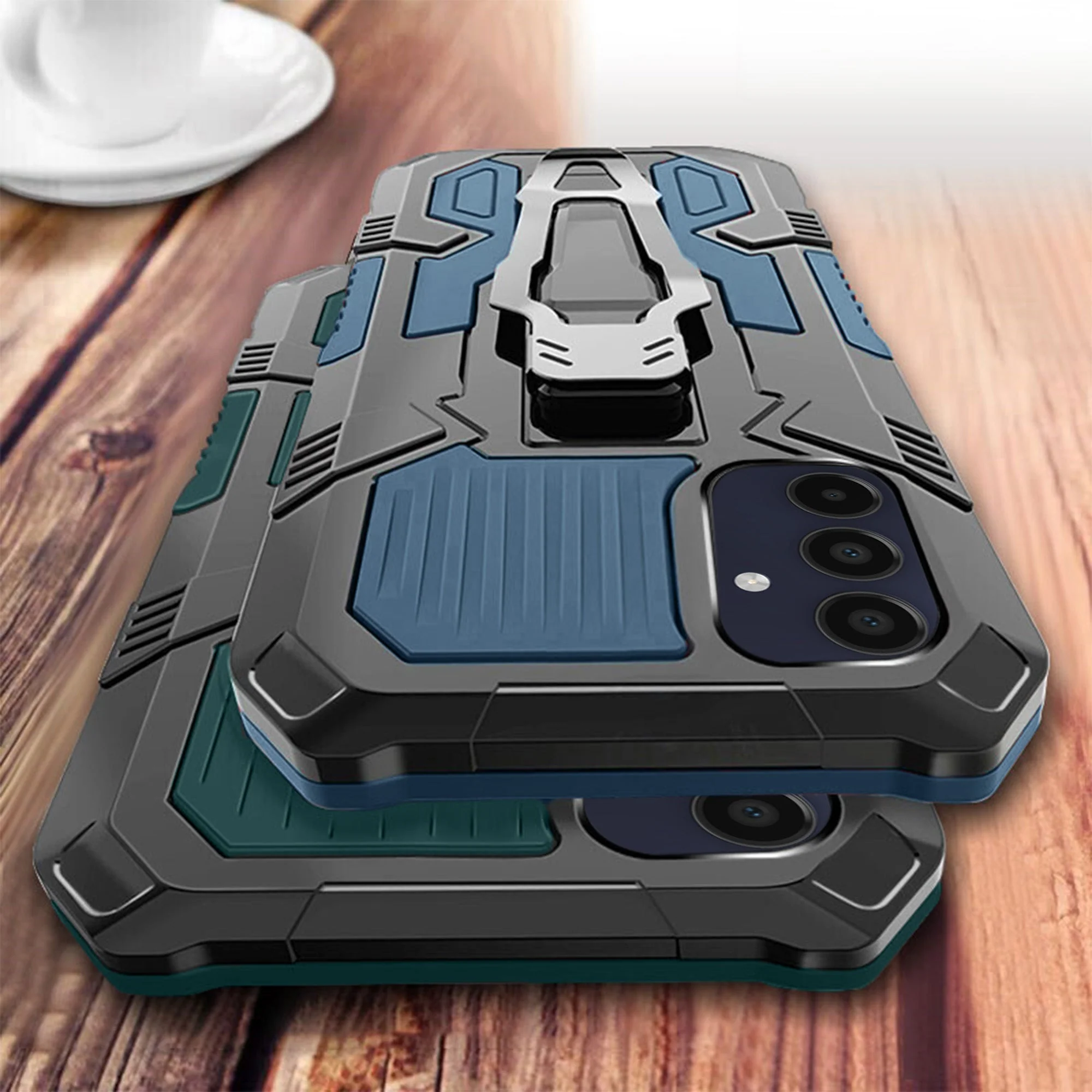 Vaku ® Samsung Galaxy A15 5G Vanguard Military Grade Back Cover - Image 3