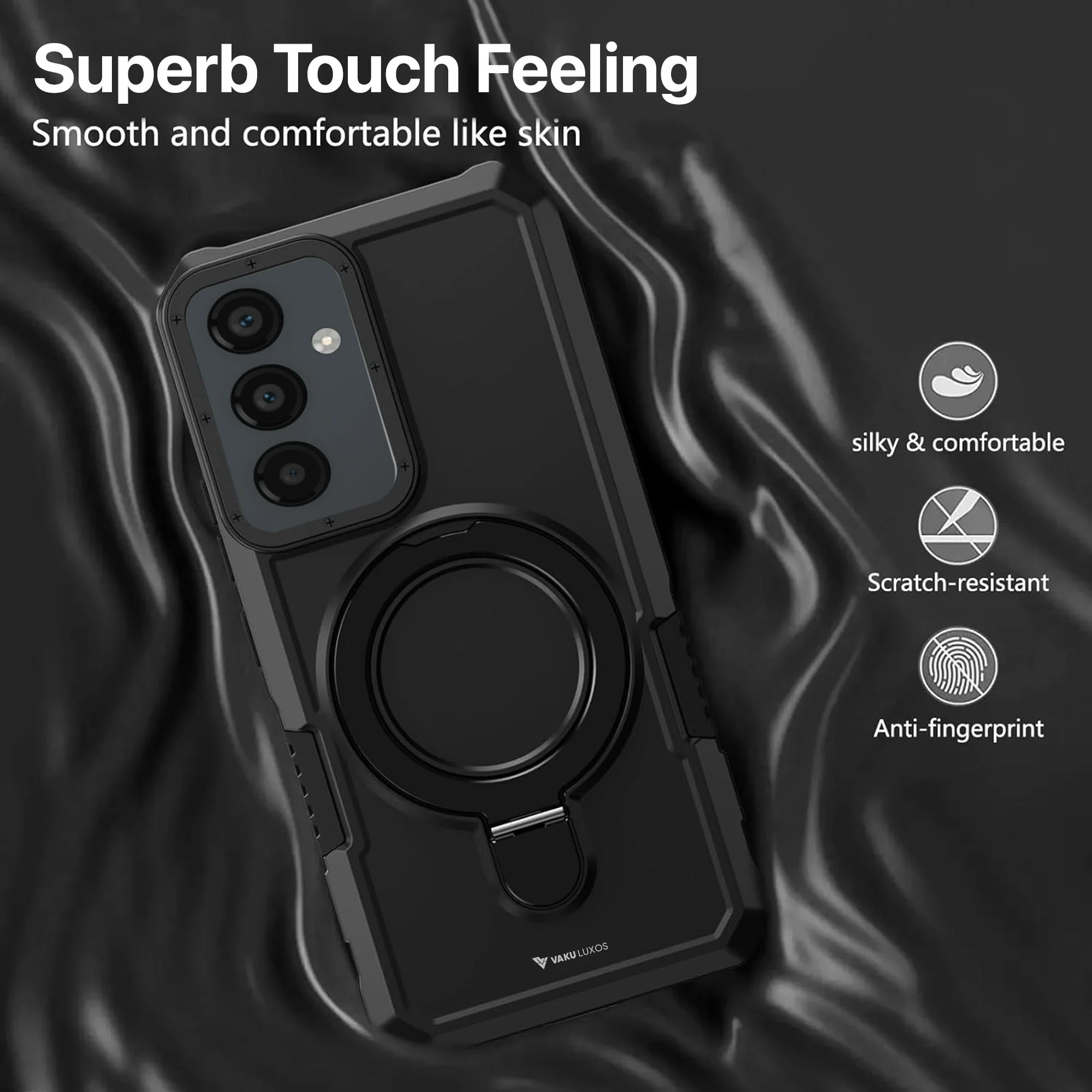 Vaku ® Samsung Galaxy A24 4G Astor Military Grade Armor Protective Back cover - Image 9