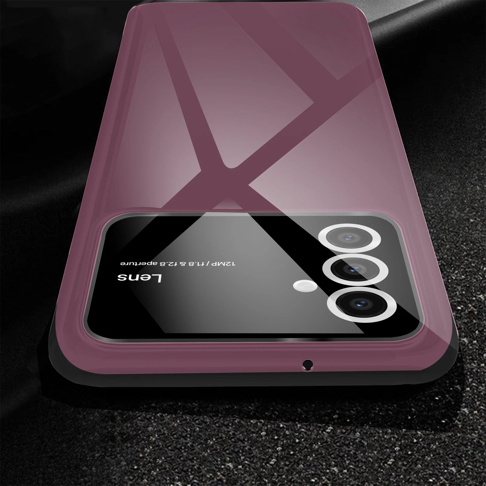 Vaku ® Samsung Galaxy A24 4G Polarized Large Window Glass Camera Protector Back Cover - Image 7
