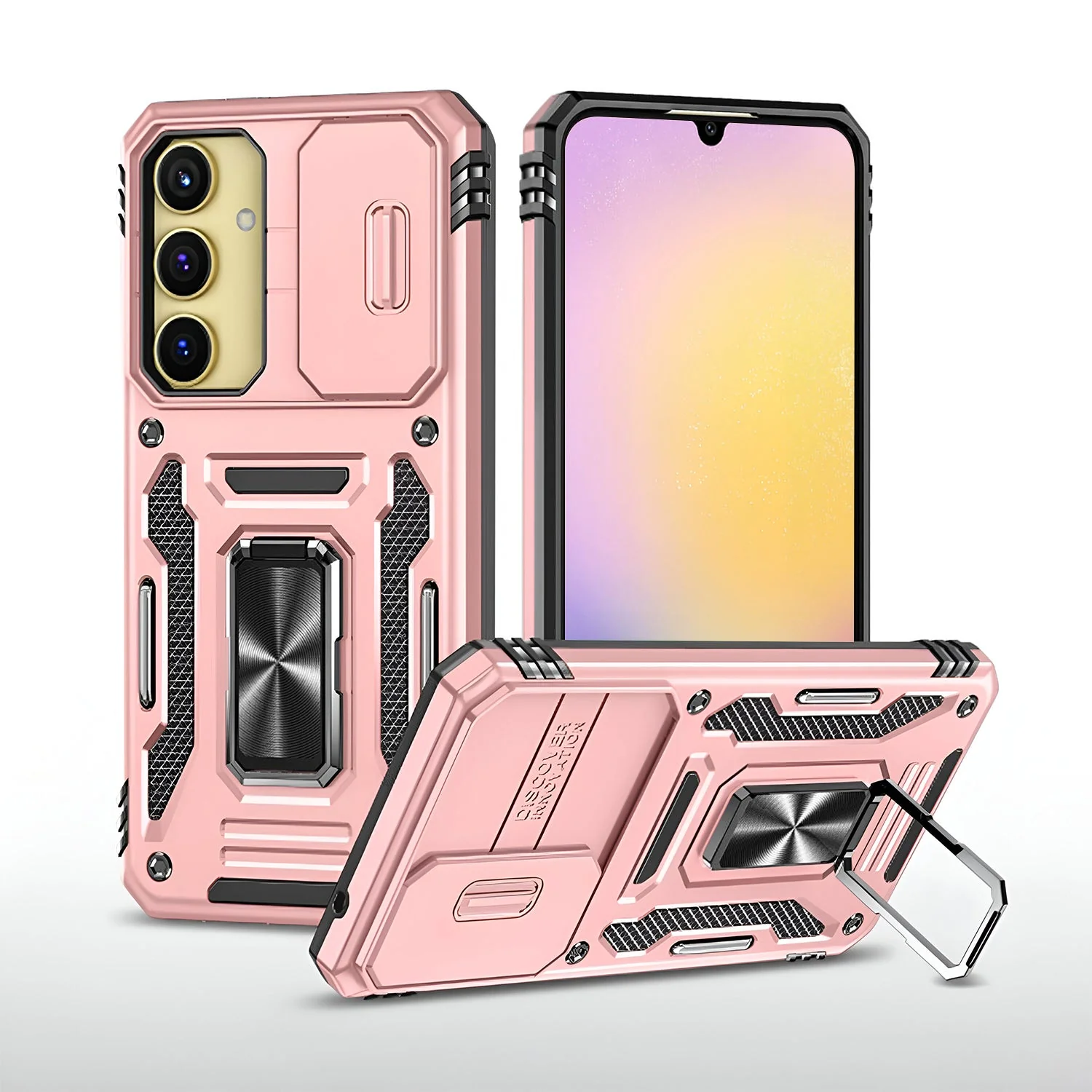 Vaku ® Samsung Galaxy A25 5G Aegis Armor Slide Camera Protection Back Cover - Image 10