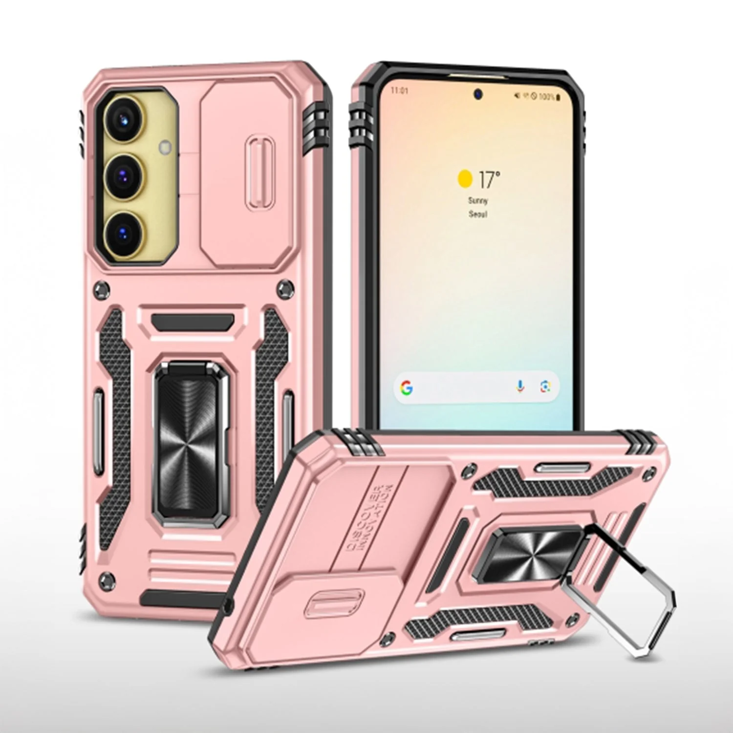 Vaku ® Samsung Galaxy A35 5G Aegis Armor Slide Camera Protection Back Cover - Image 8