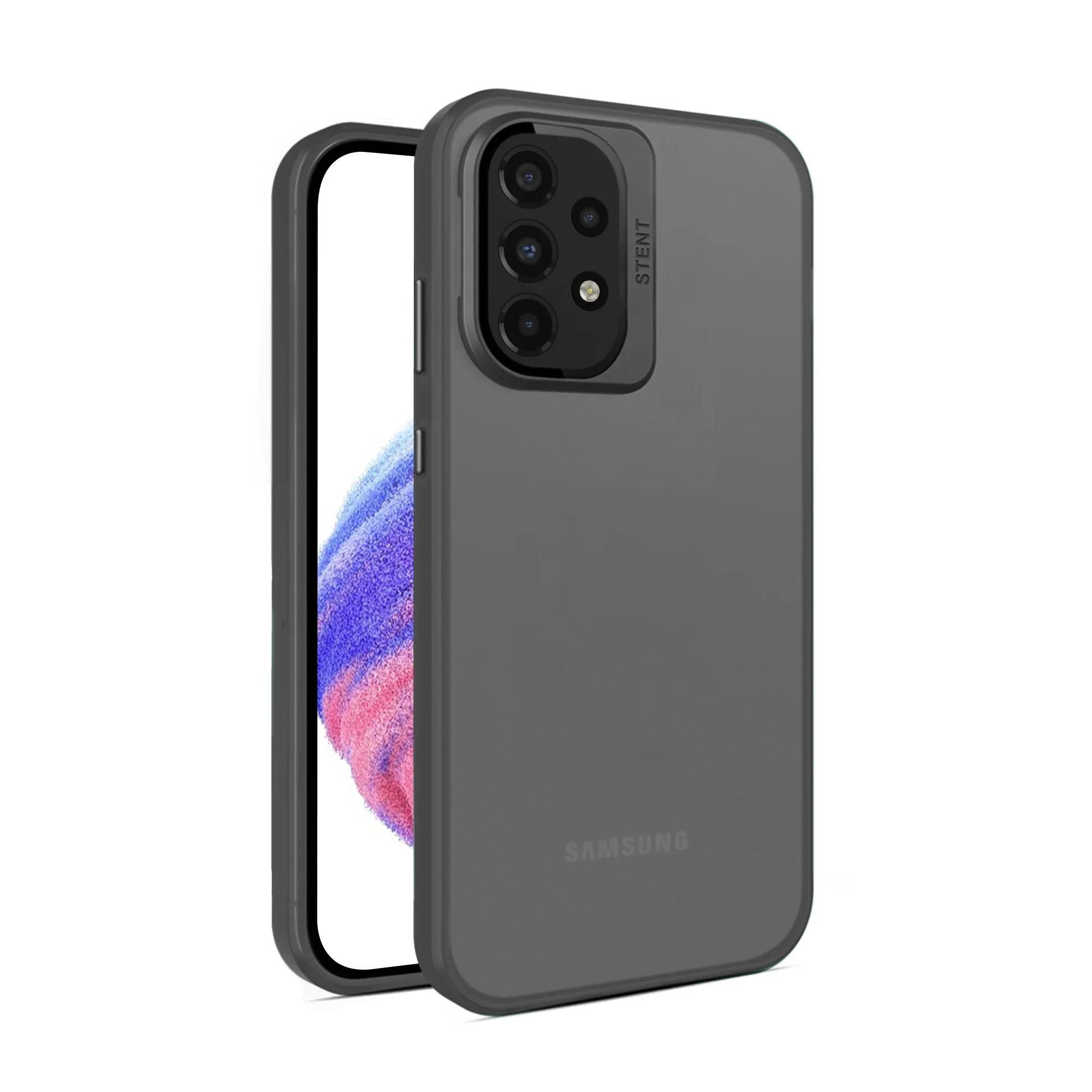 Vaku ® Samsung Galaxy A53 5G Rime Frosted Translucent Back Cover - Image 2
